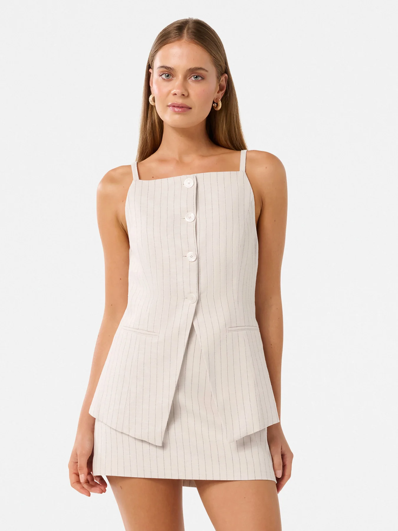 Ronnie High Neck Waistcoat - Image 4