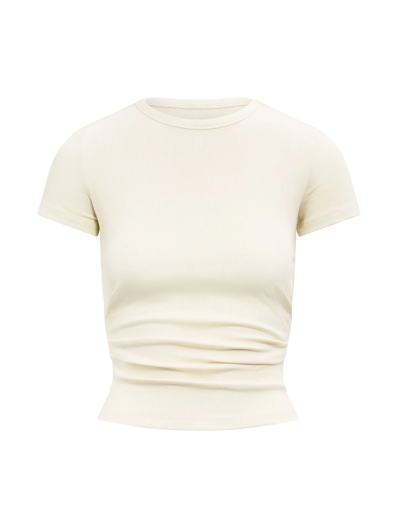 Kelly Tuck Detail T-Shirt Yellow