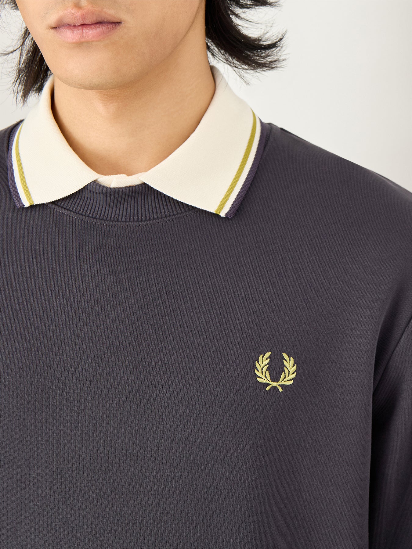Crew Neck Sweatshirt Grey - Image 3