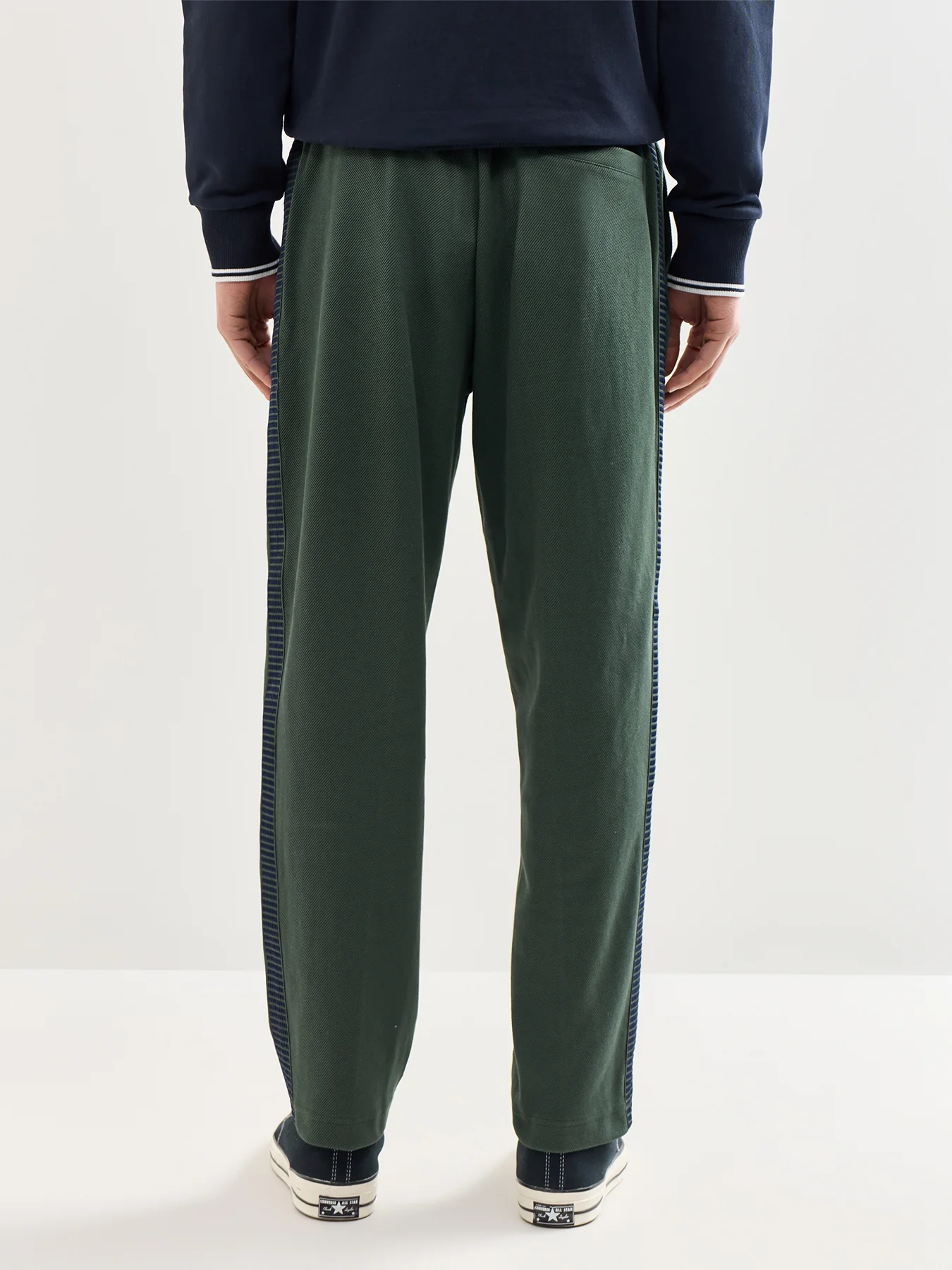 Dash Taped Track Pants Olive - Image 5