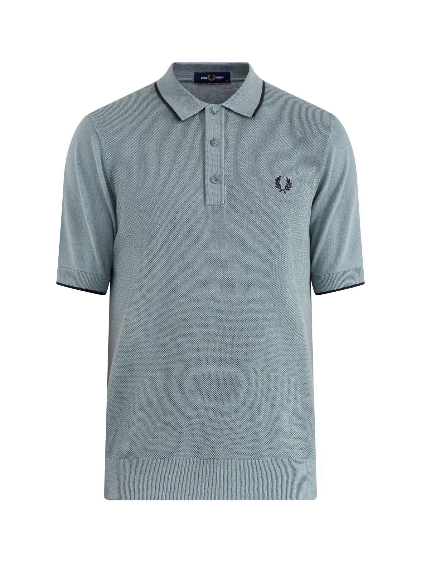 Pique Stitch Knitted Polo