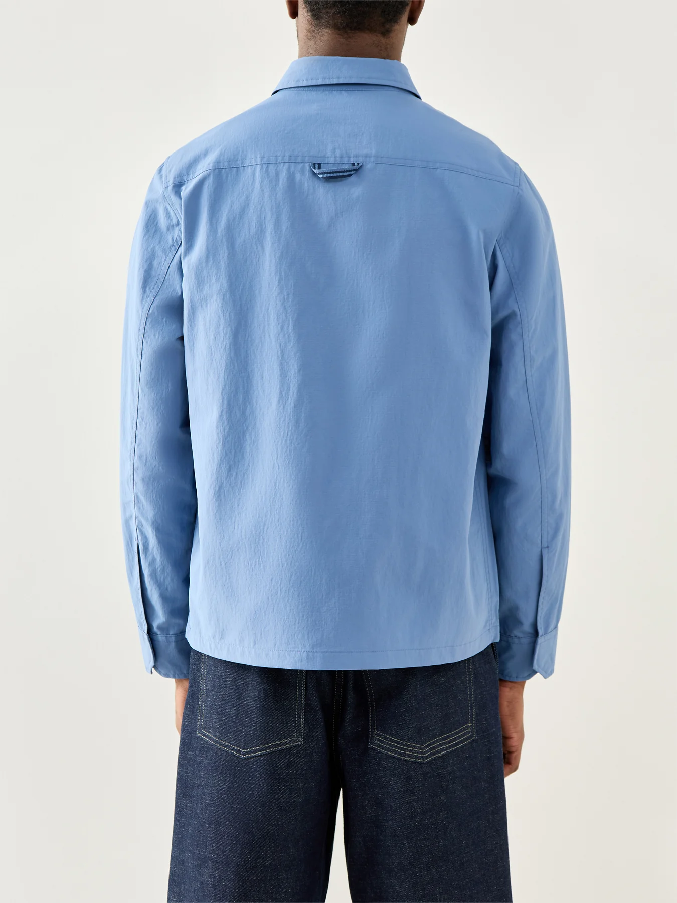 Ripstop Pocket Overshirt Blue - Image 5