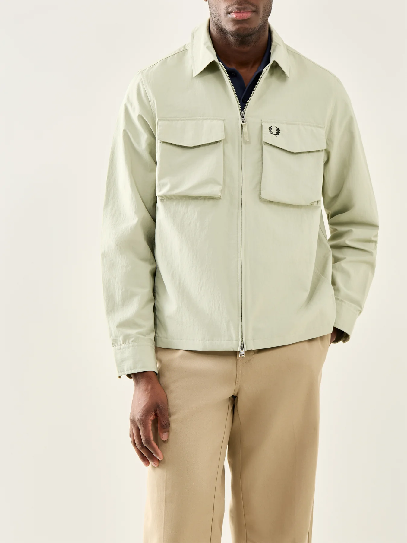 Ripstop Pocket Overshirt Green - Image 4