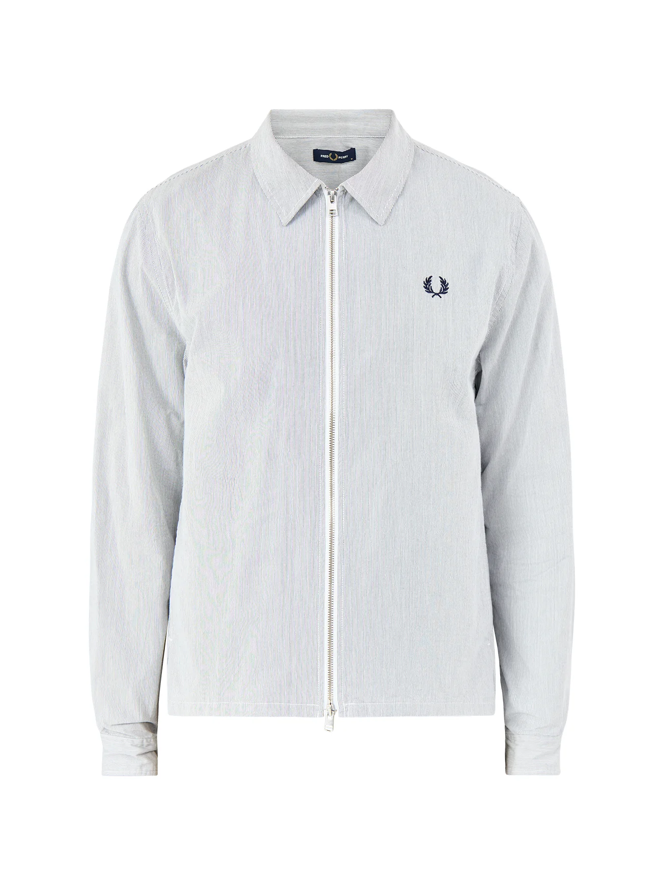 Seersucker Overshirt White