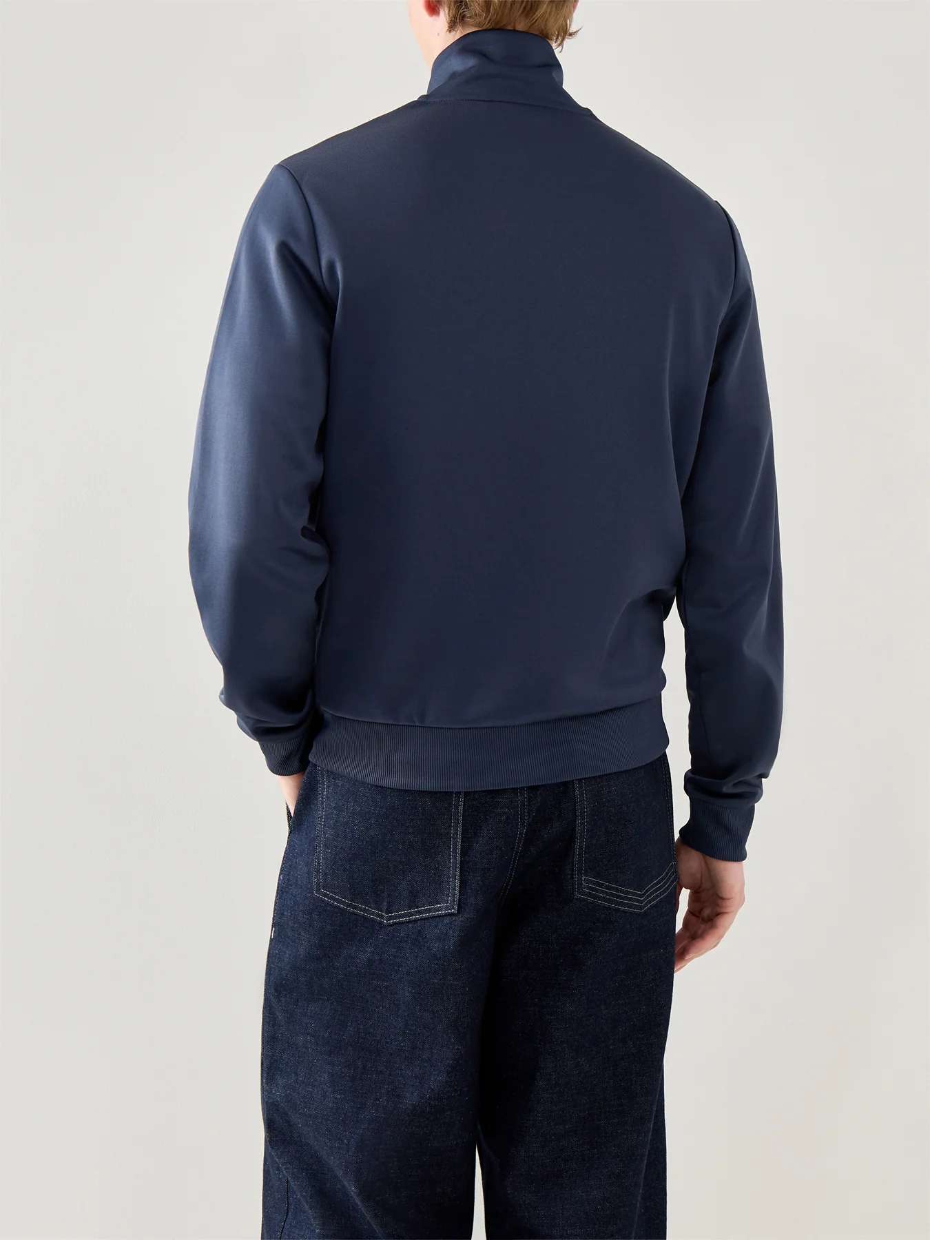 Striped Panel Track Jacket Blue - Image 5