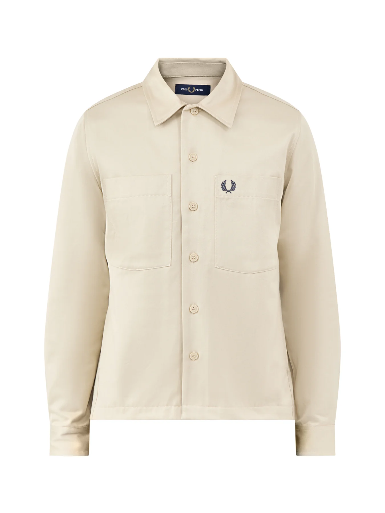 Twill Overshirt Cream