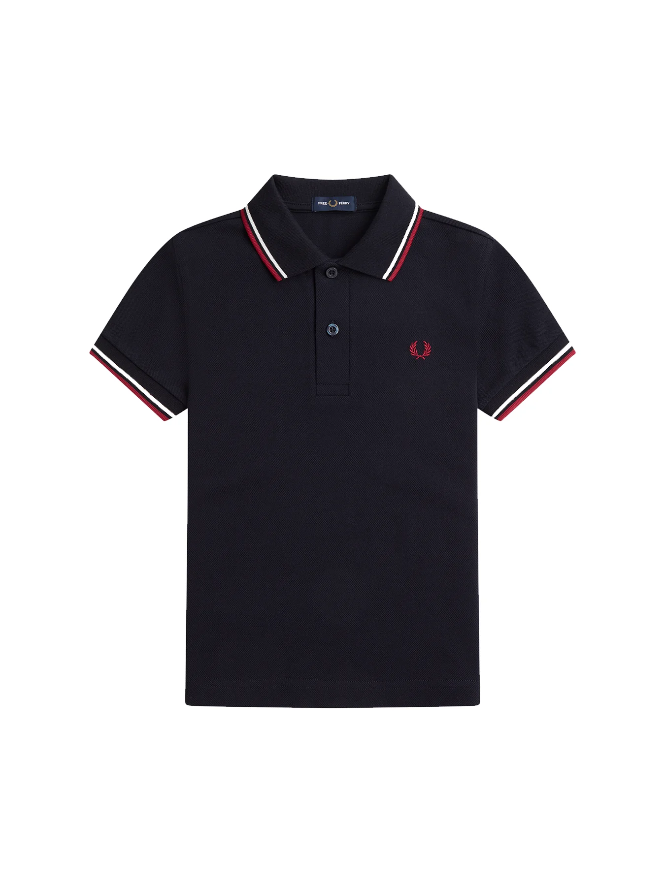 Twin Tipped Polo Shirt Black - Image 20