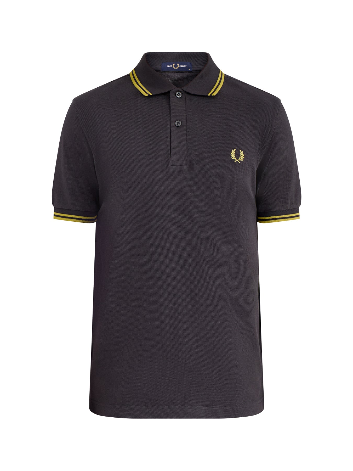 Twin Tipped Polo Shirt Black/Yellow