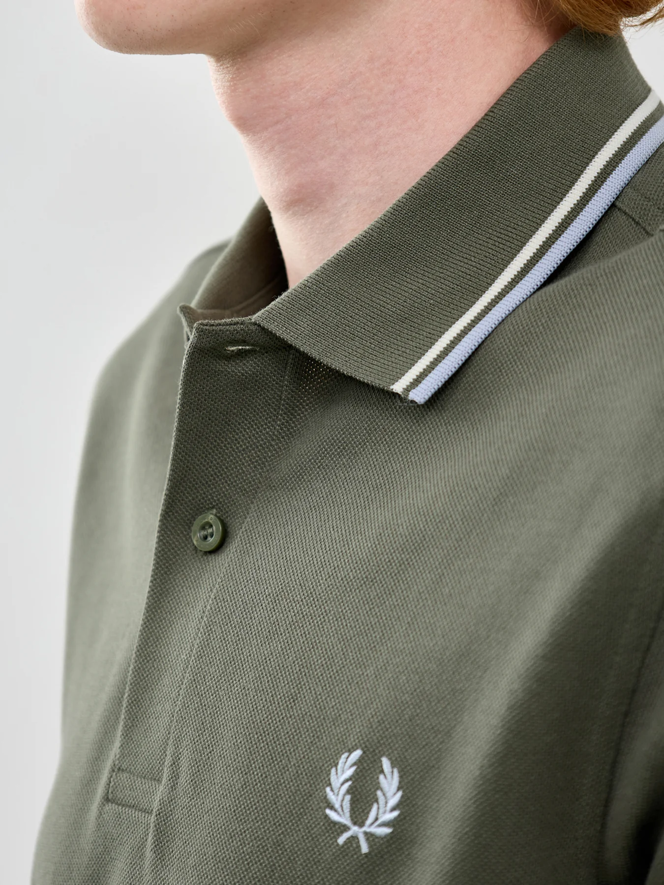 Twin Tipped Polo Shirt Green - Image 3