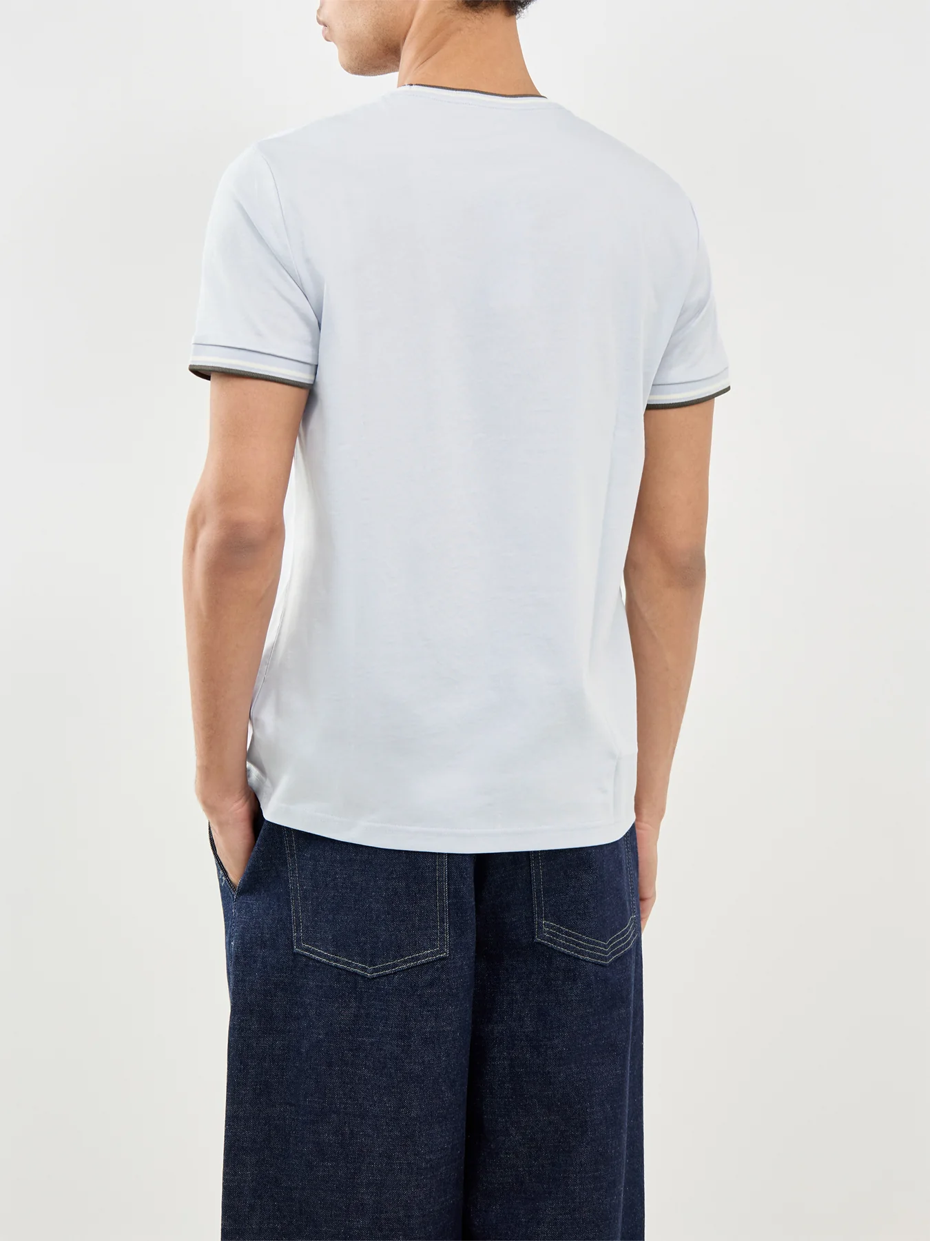 Twin Tipped T-Shirt Blue - Image 5