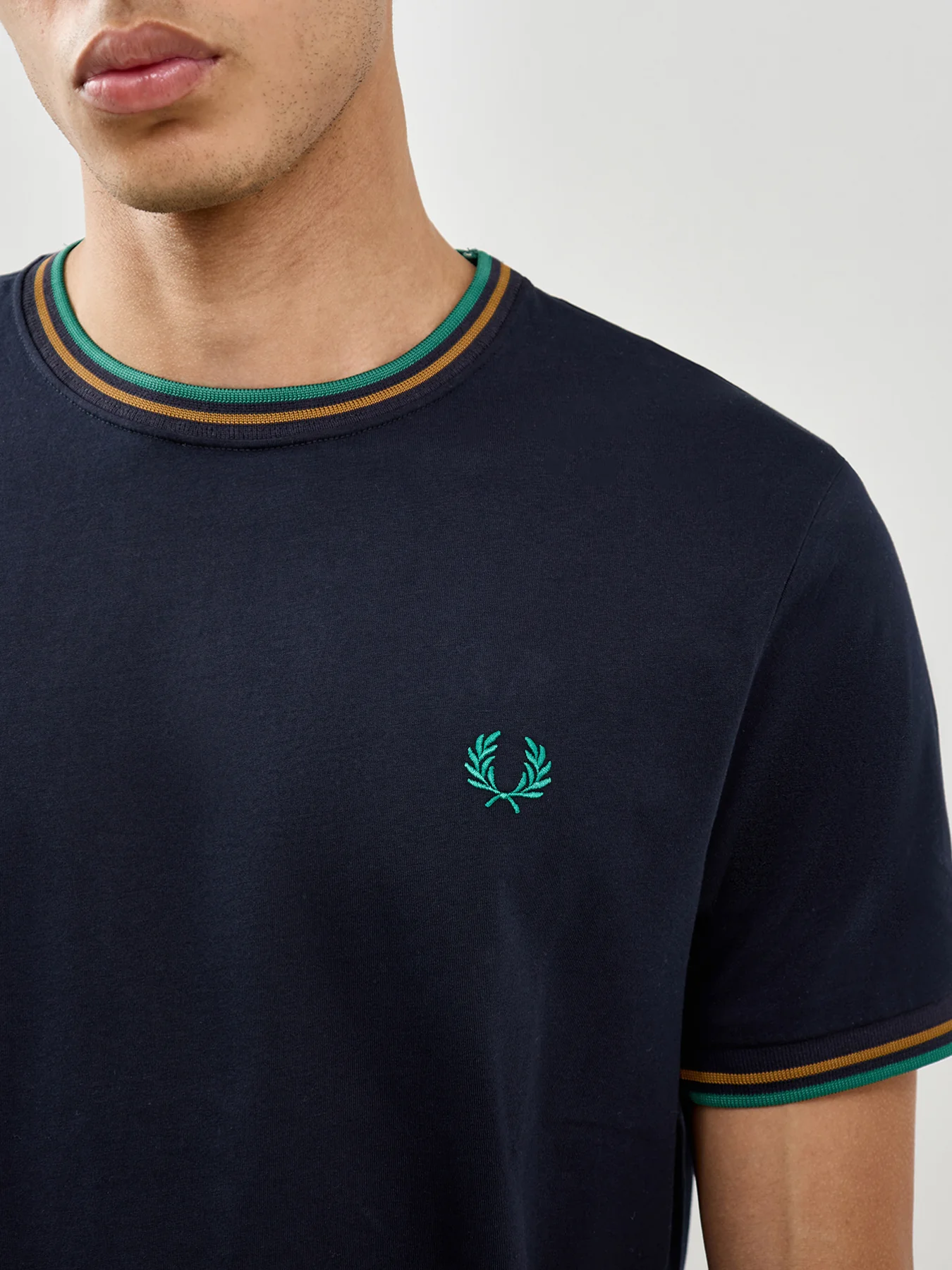 Twin Tipped T-Shirt Navy - Image 3
