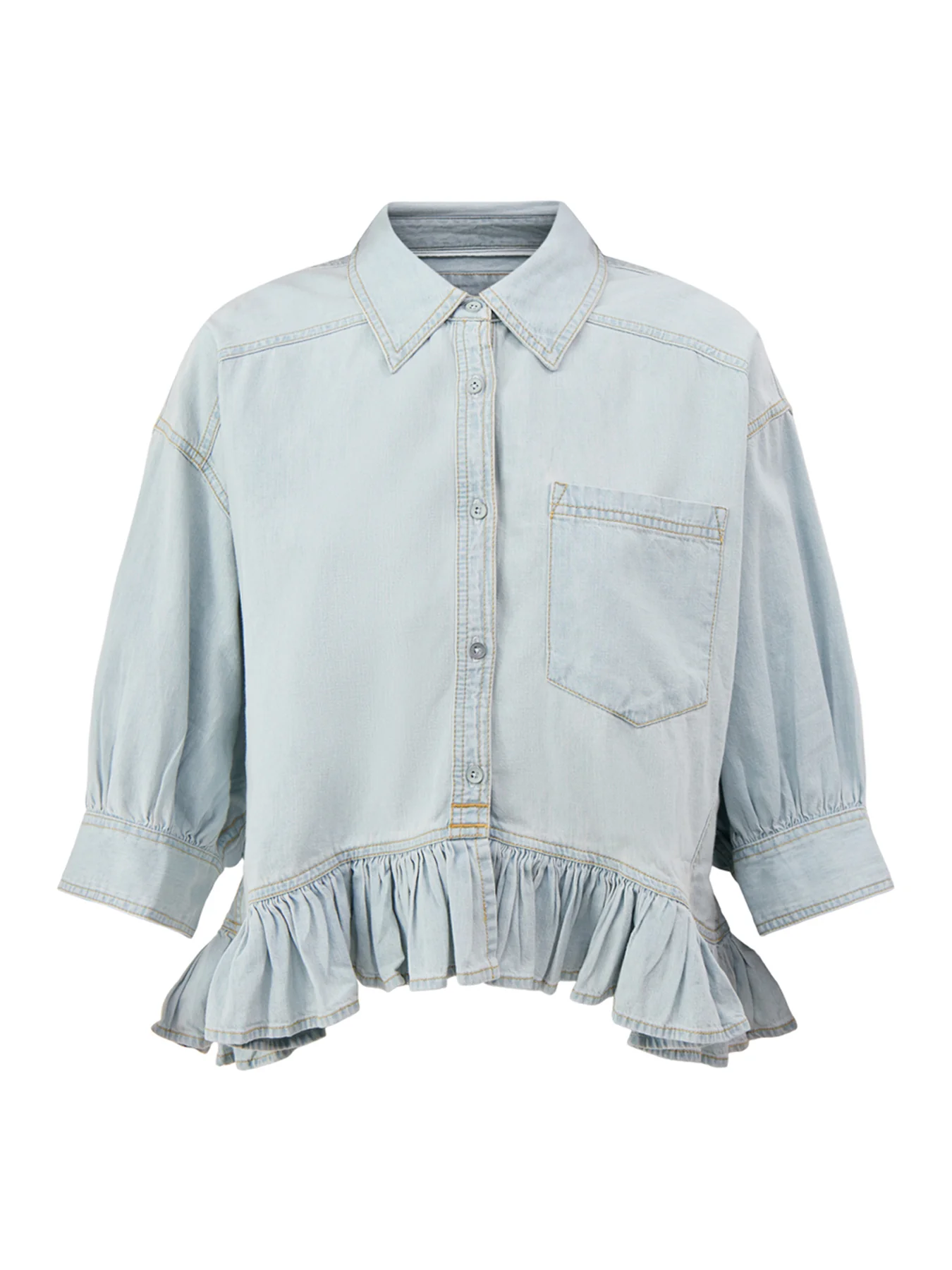 Bailey Denim Shirt Blue