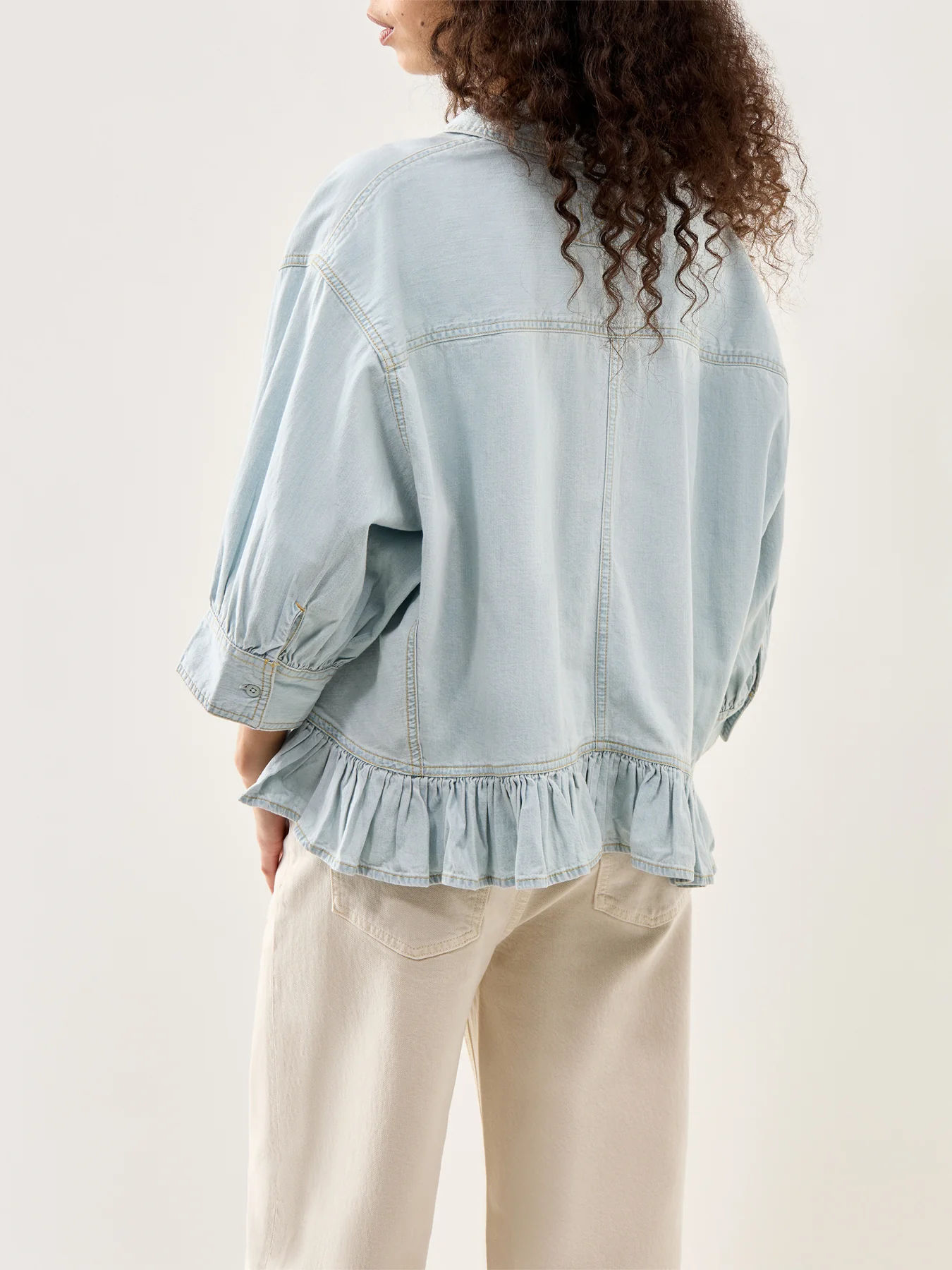 Bailey Denim Shirt Blue - Image 5
