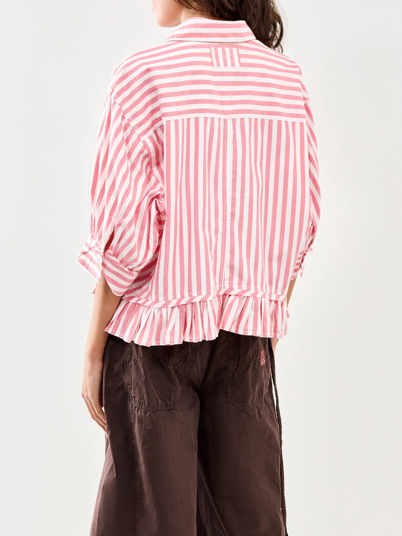 Bailey Stripe Shirt Pink - Image 5