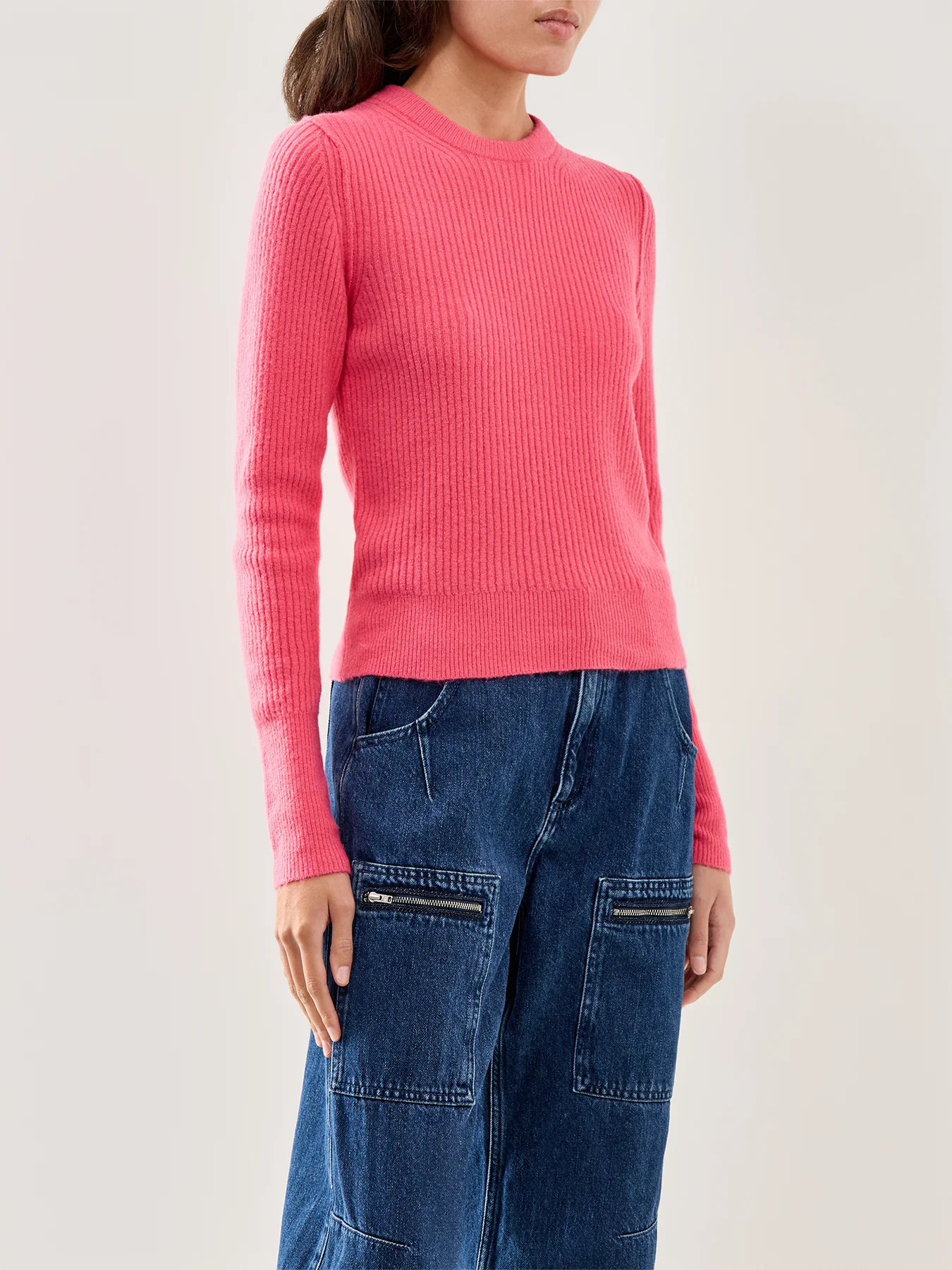 Even After Knit Pullover Pink - Image 4