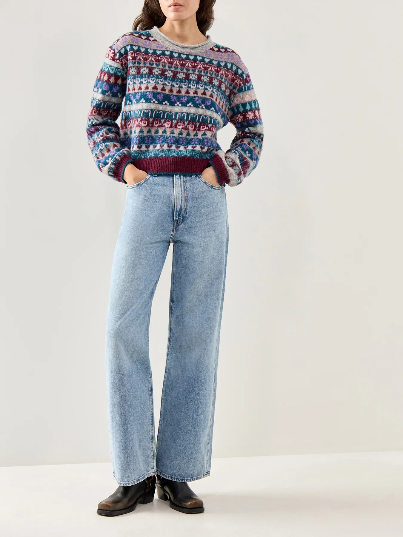 Favourite Things Knit Sweater Multi - Image 2