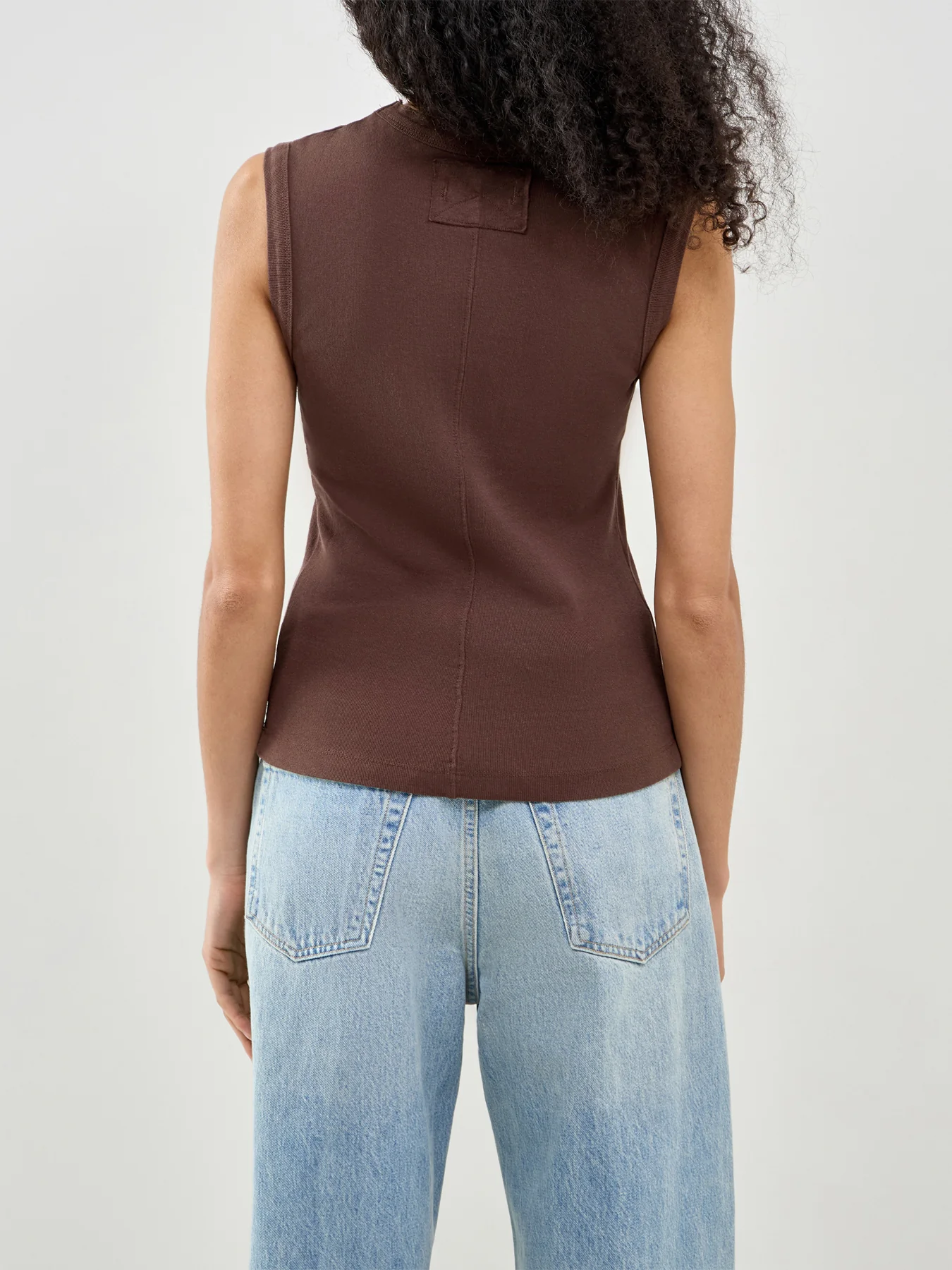 Murphy Tank Top Brown - Image 5