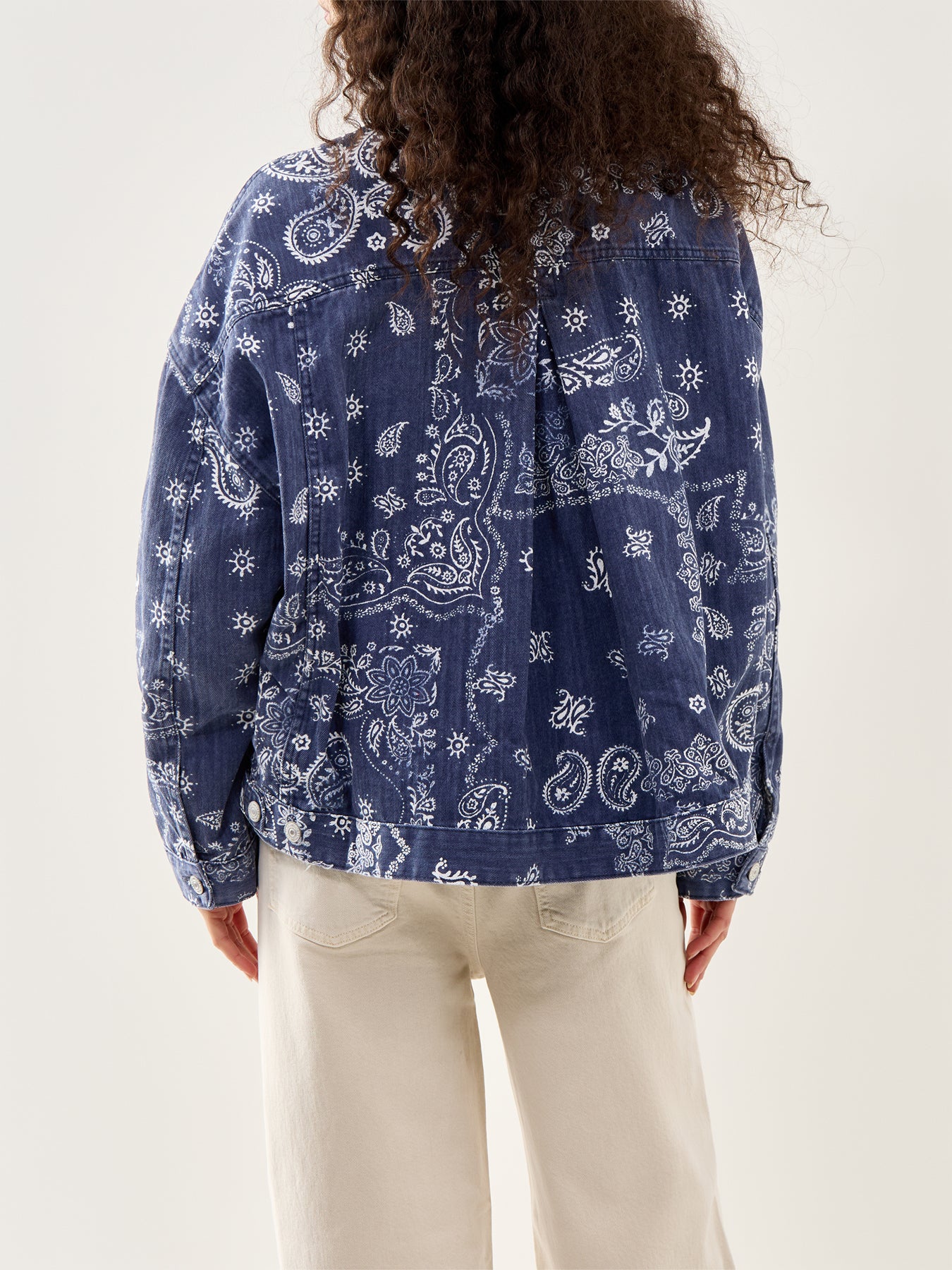 Opal Swing Printed Denim Blue - Image 5