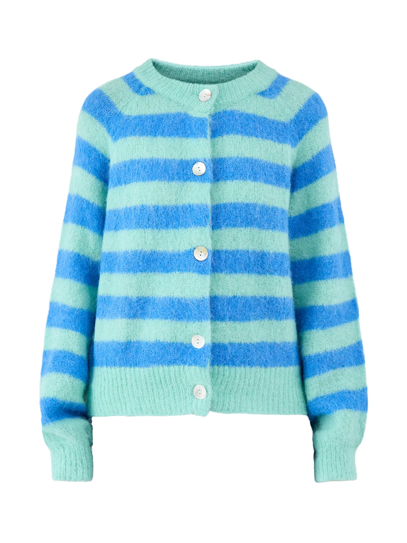 Azur Striped Cardigan