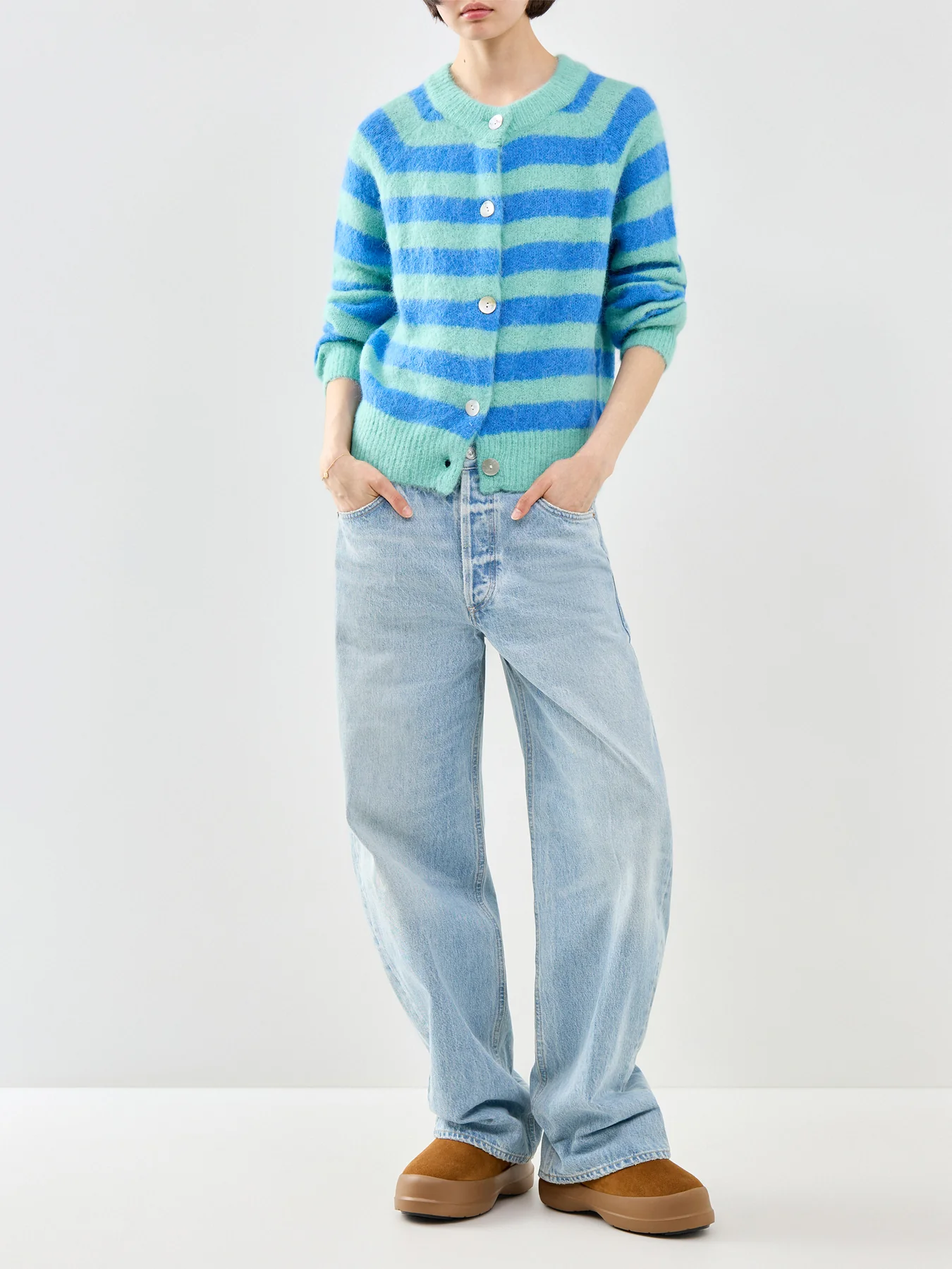 Azur Striped Cardigan - Image 2
