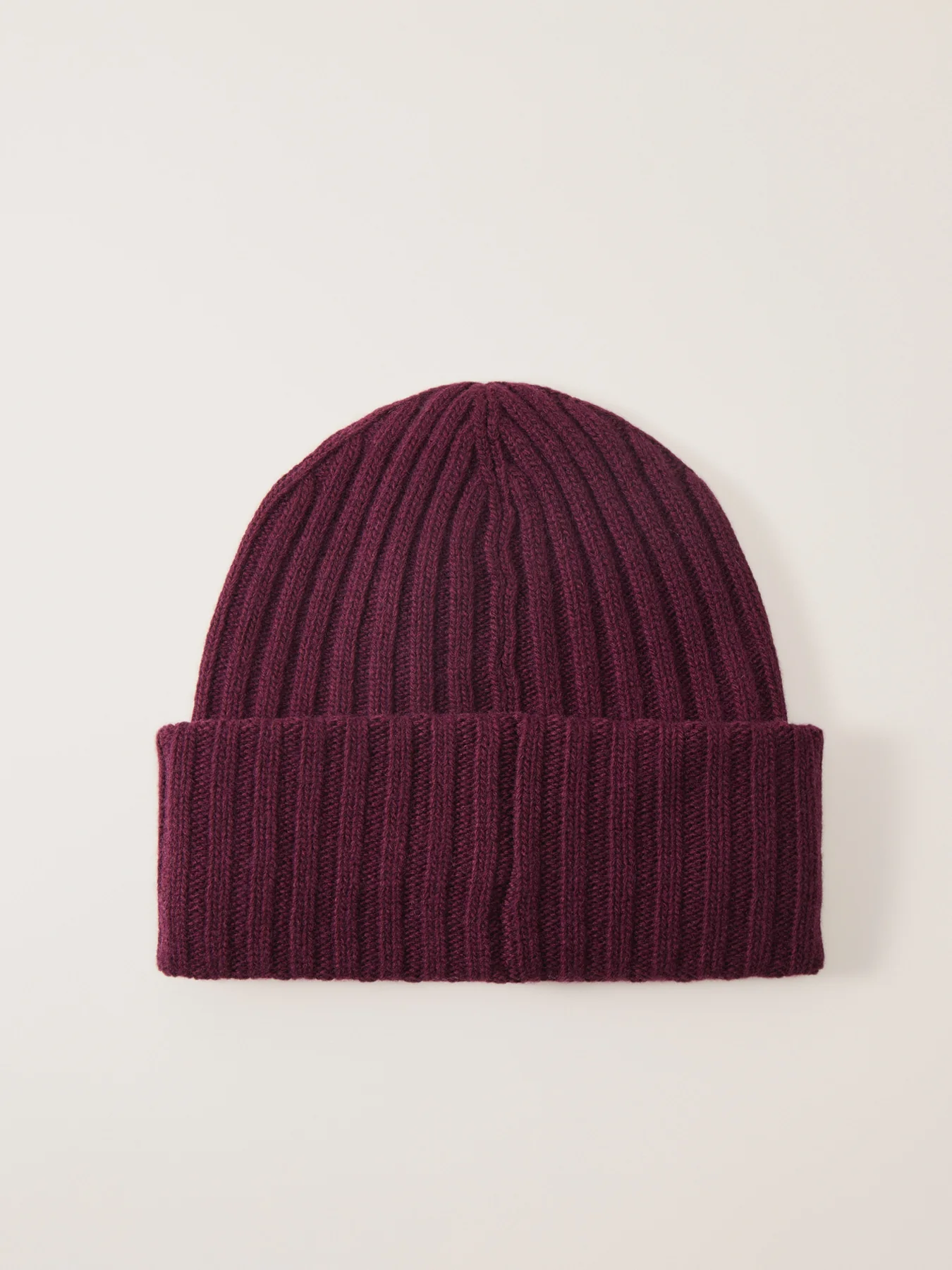Ganni Core Future Wool Beanie Burgundy - Image 2