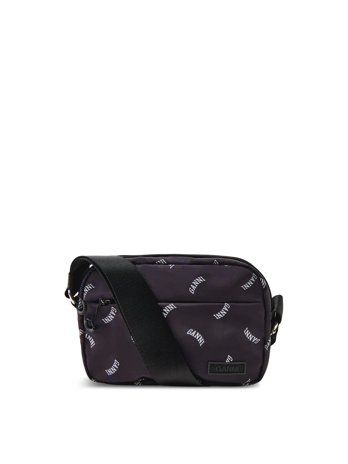 Logo Festival Crossbody Bag Black