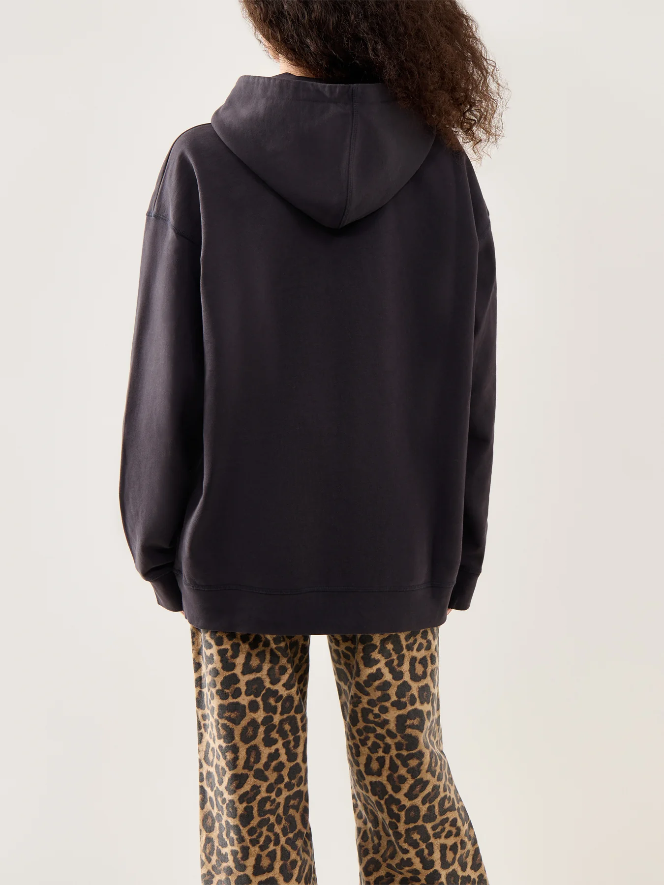 Banana Print Isoli Hoodie Black - Image 5