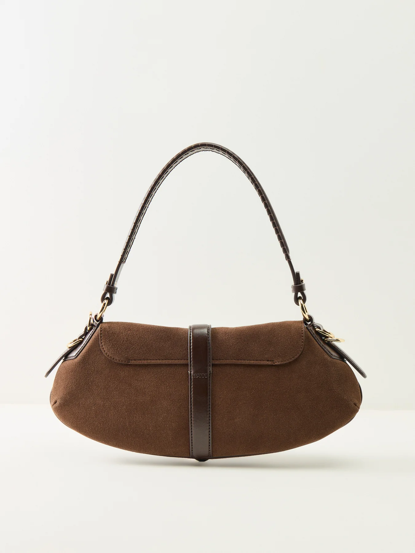 Kat Baguette Suede Brown - Image 3