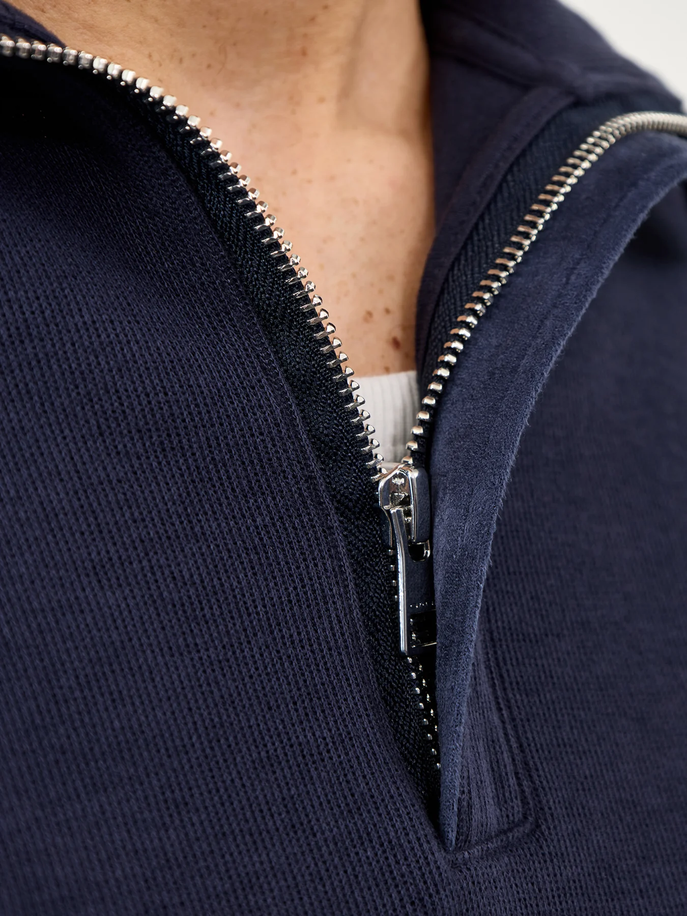 Light Sacker Half Zip Blue - Image 5