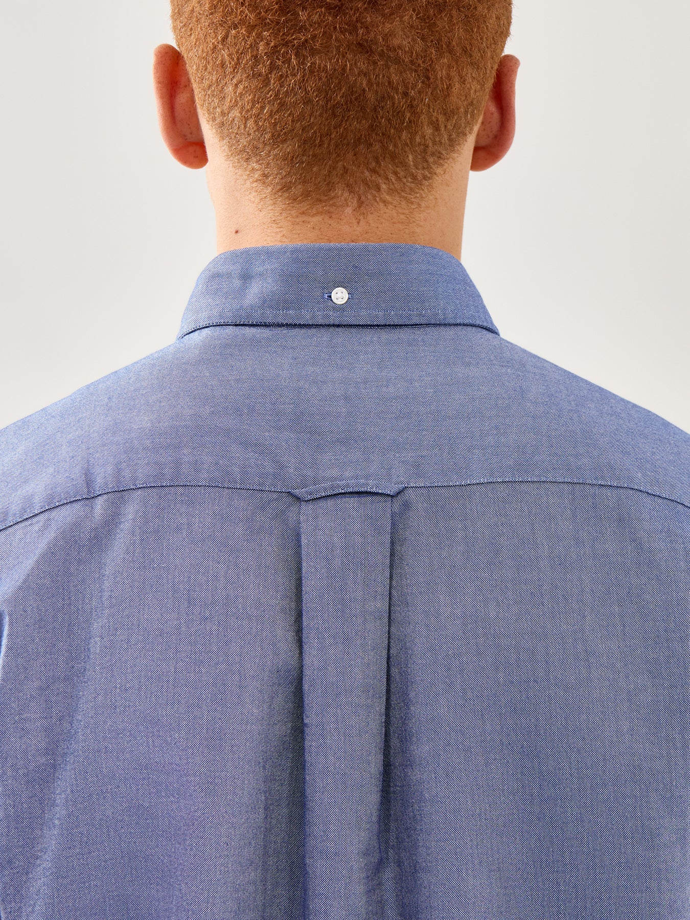 Oxford Shirt Navy - Image 3