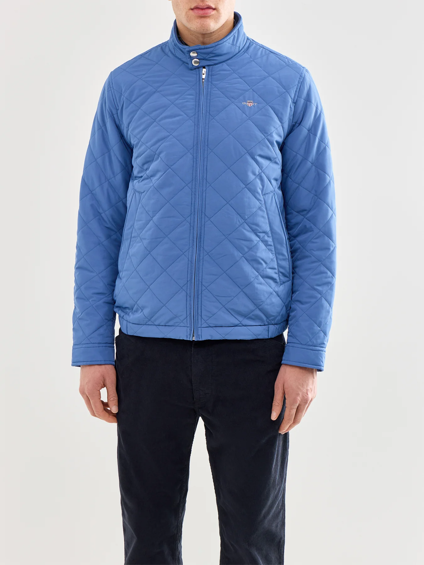 Quilted Windcheater Blue - Image 4
