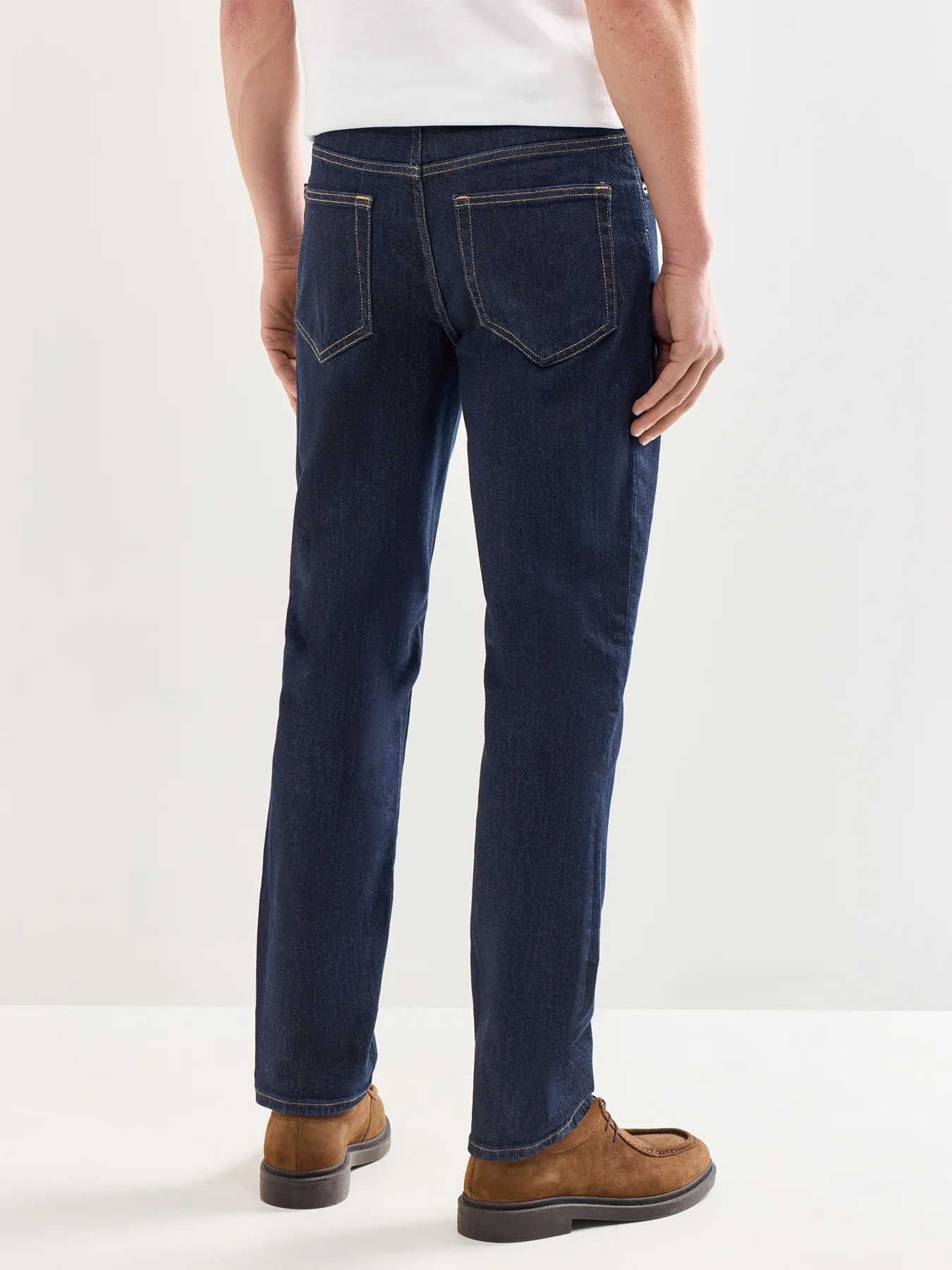 Regular Clean Wash Jeans Navy - Image 5