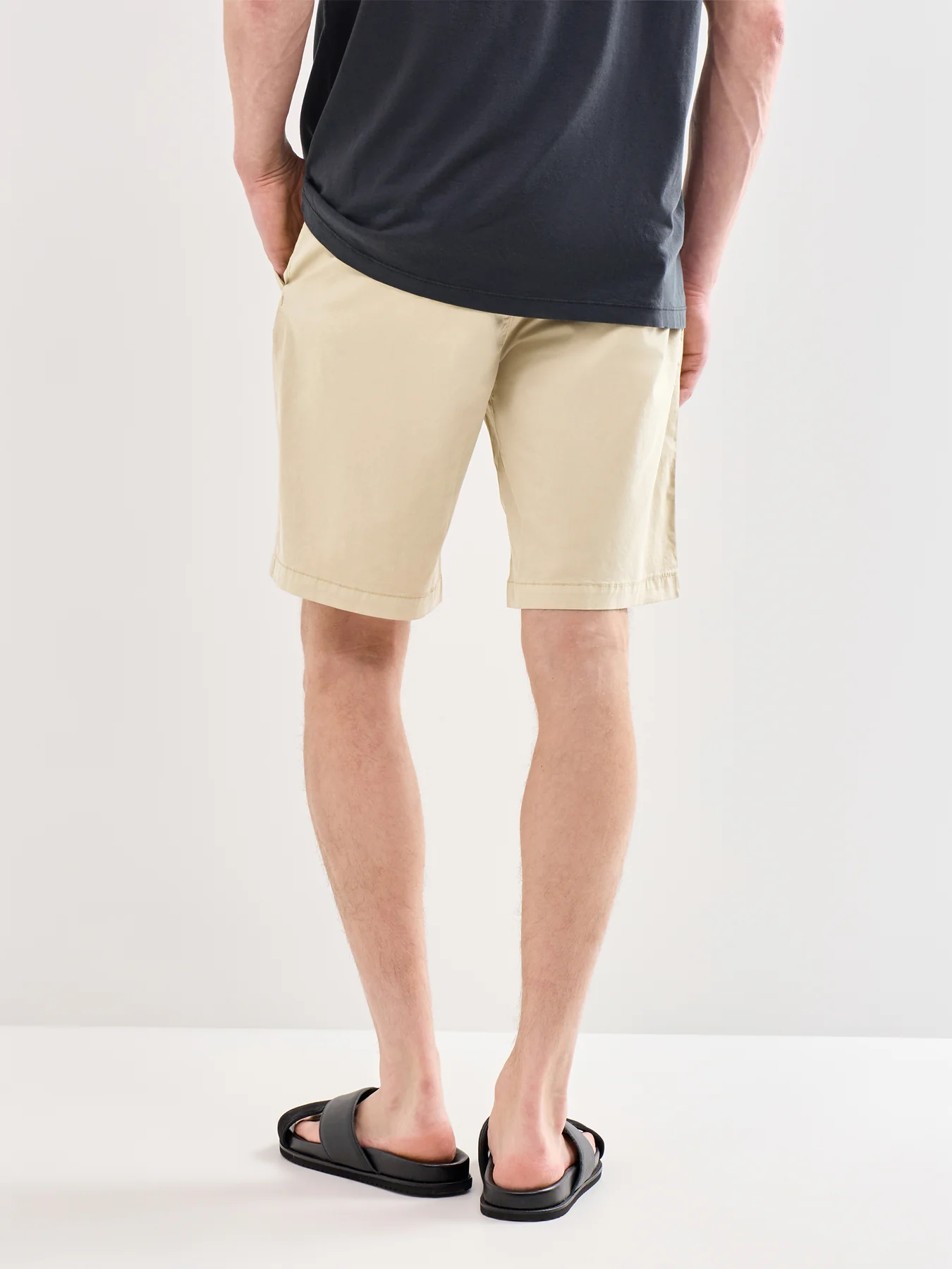 Sunfaded Chino Shorts Beige - Image 5