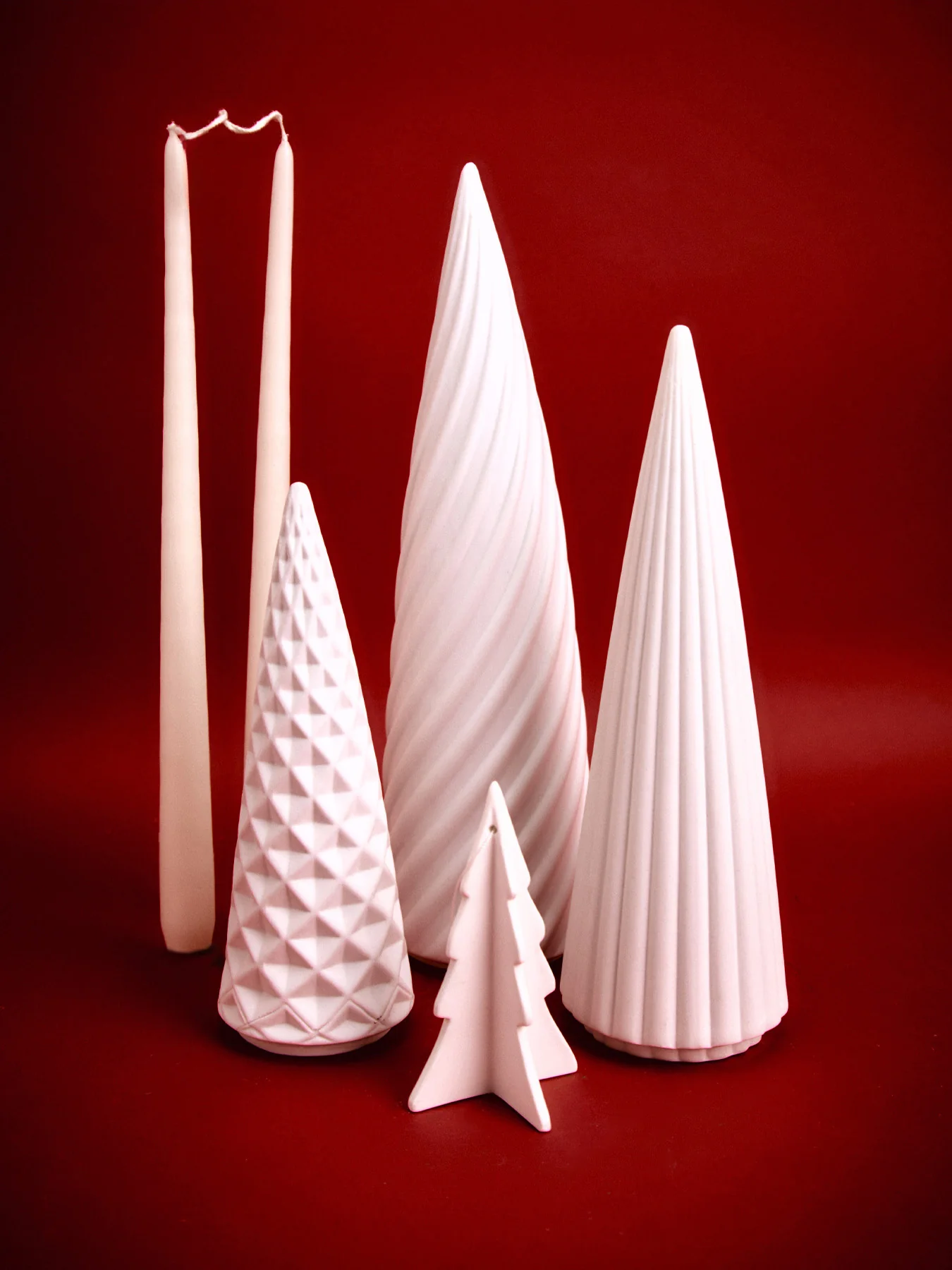 Airdrie Porcelain Tree Medium White - Image 2