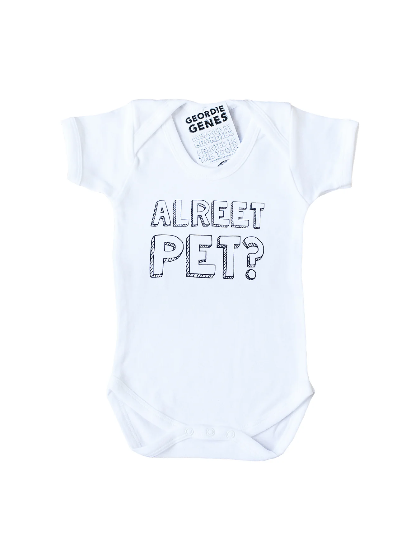 Alreet Pet Baby Vest White