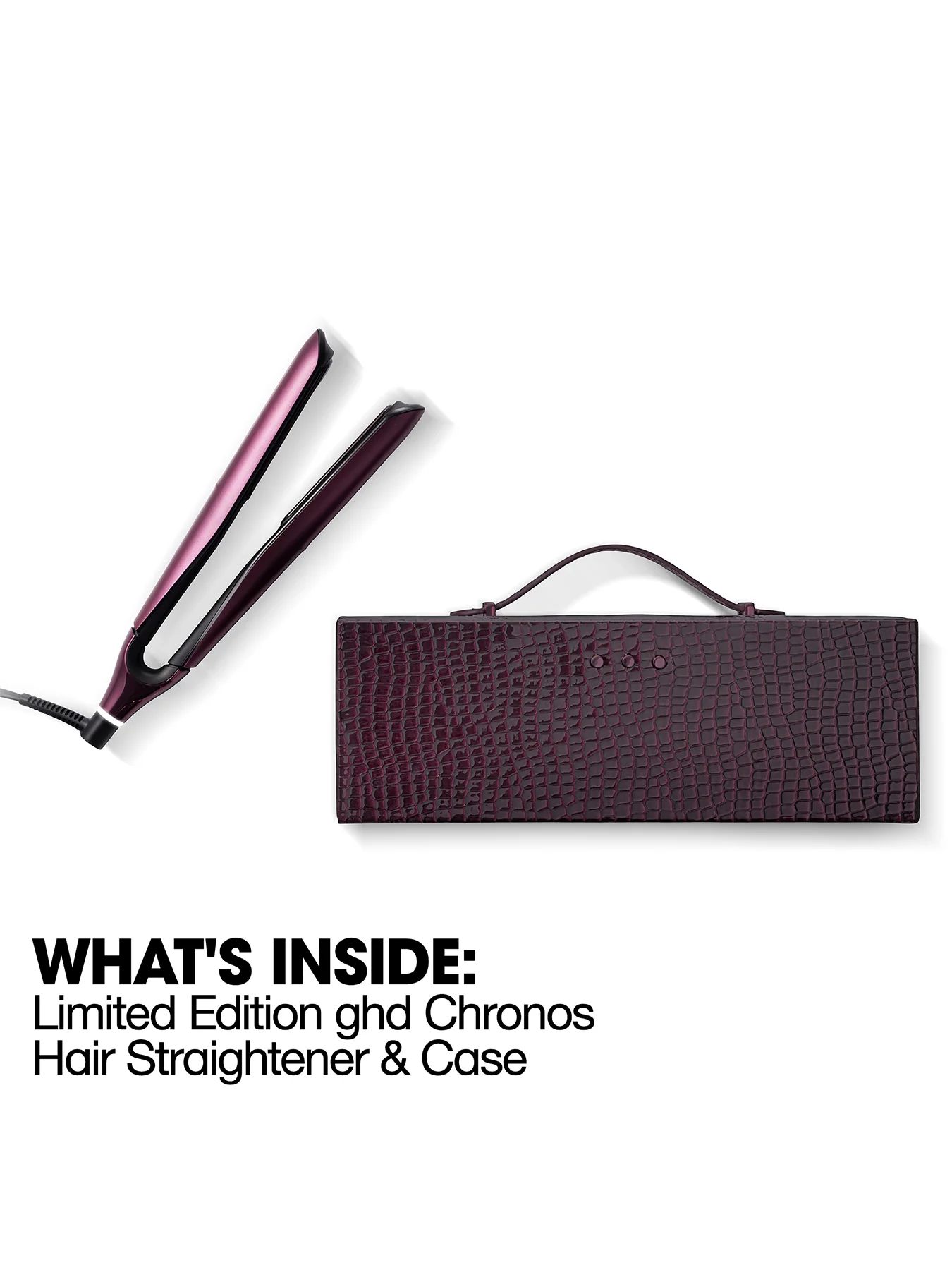Chronos  Hair Straightener in Cherry Chic - Image 4