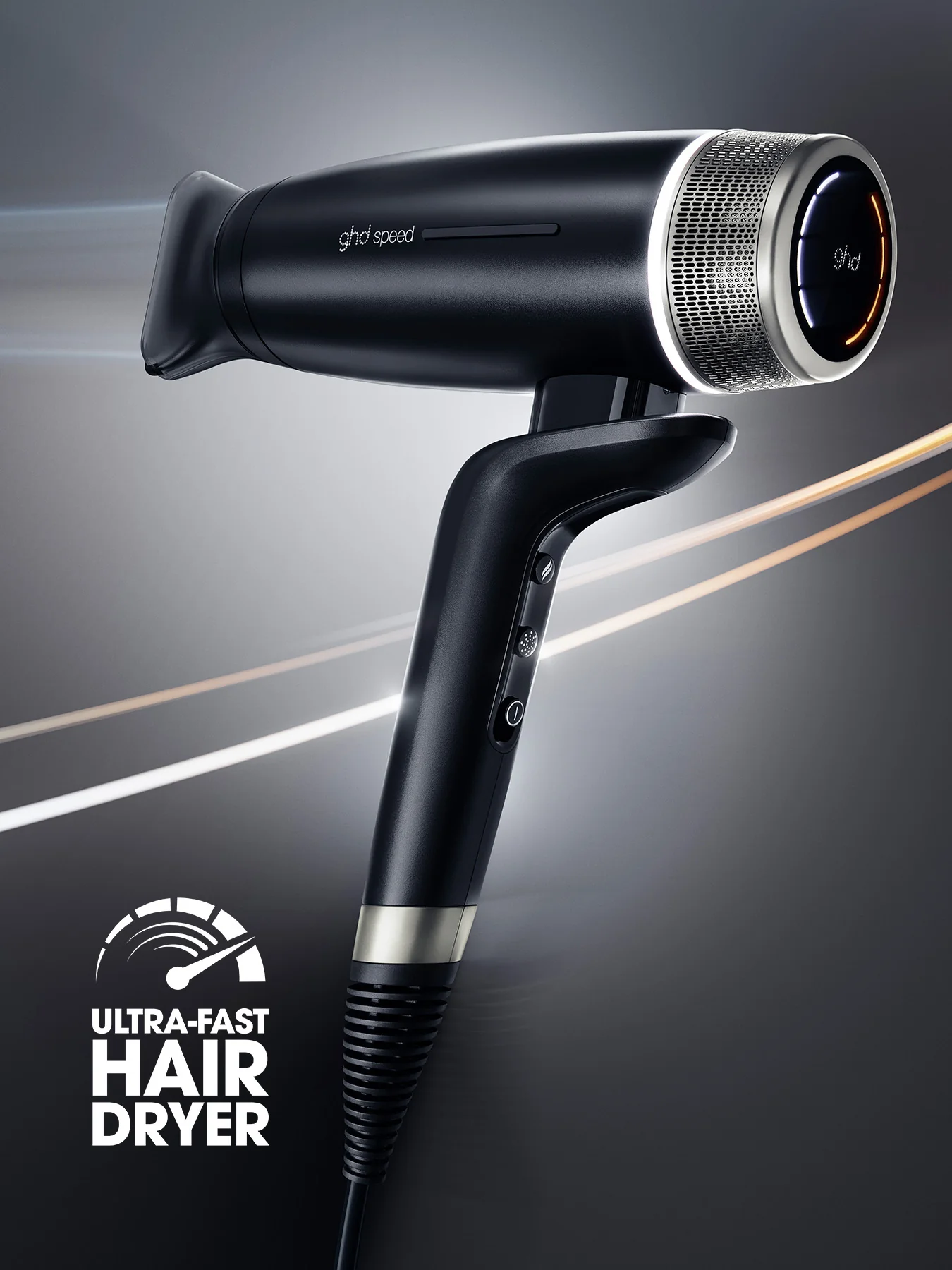 ghd Speed Hair Dryer - In Black - Image 2