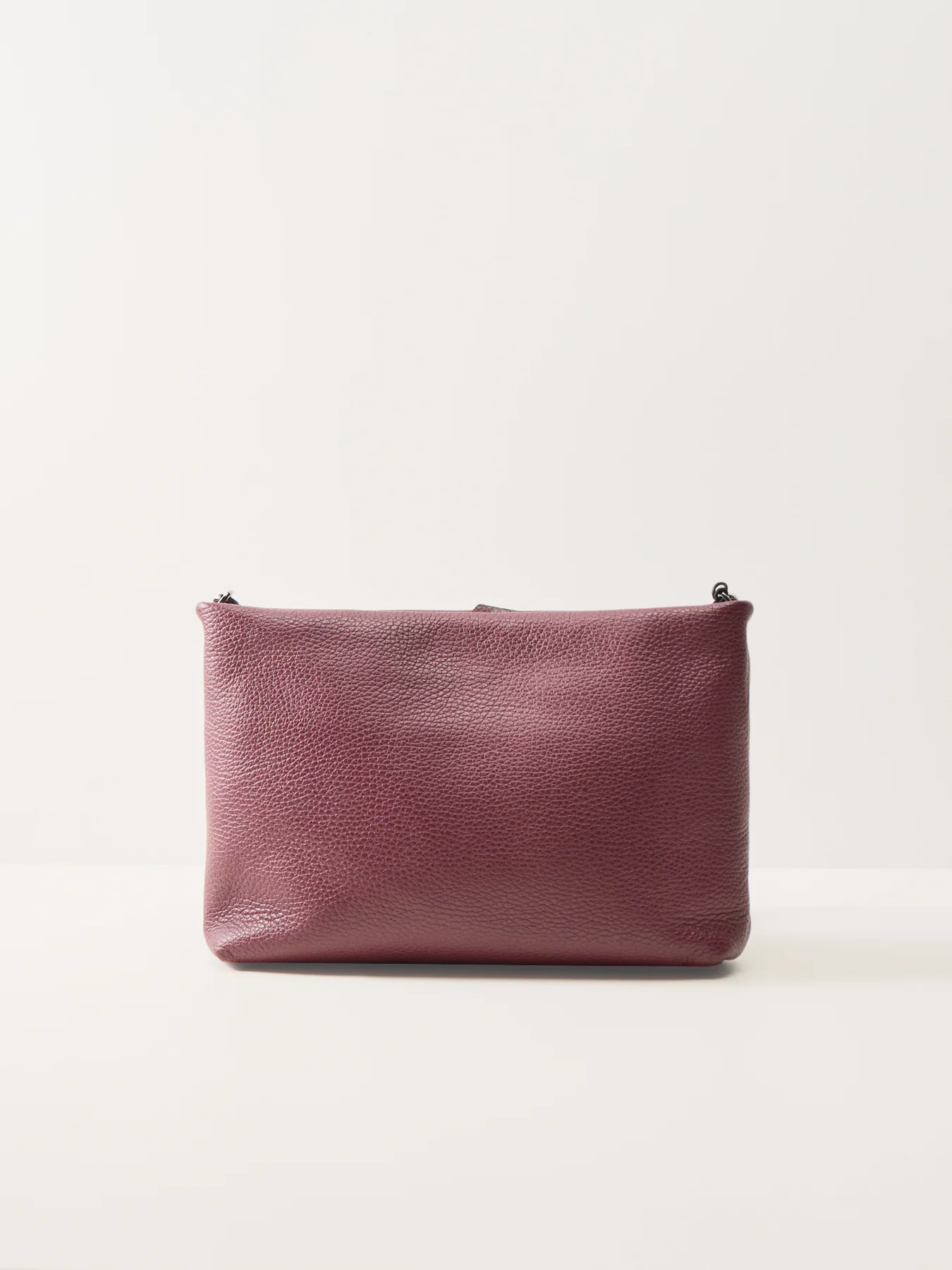 Brenda Chain Crossbody Bag Burgundy - Image 3