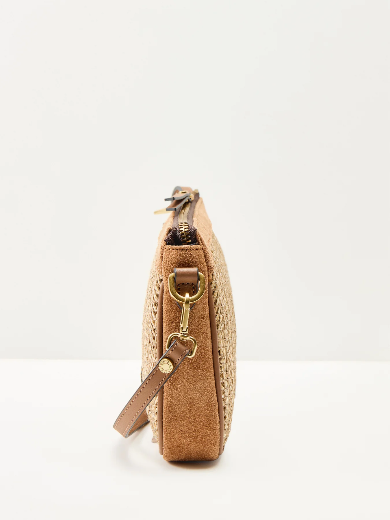 Brooke Straw Crossbody Bag Neutral - Image 4