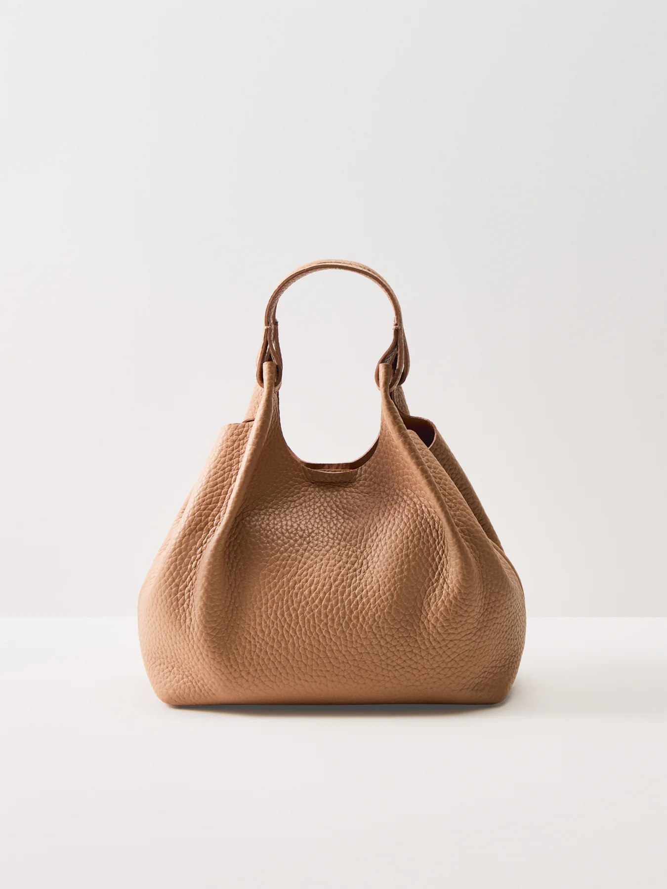 Dua Medium Leather Crossbody Bag Brown - Image 3