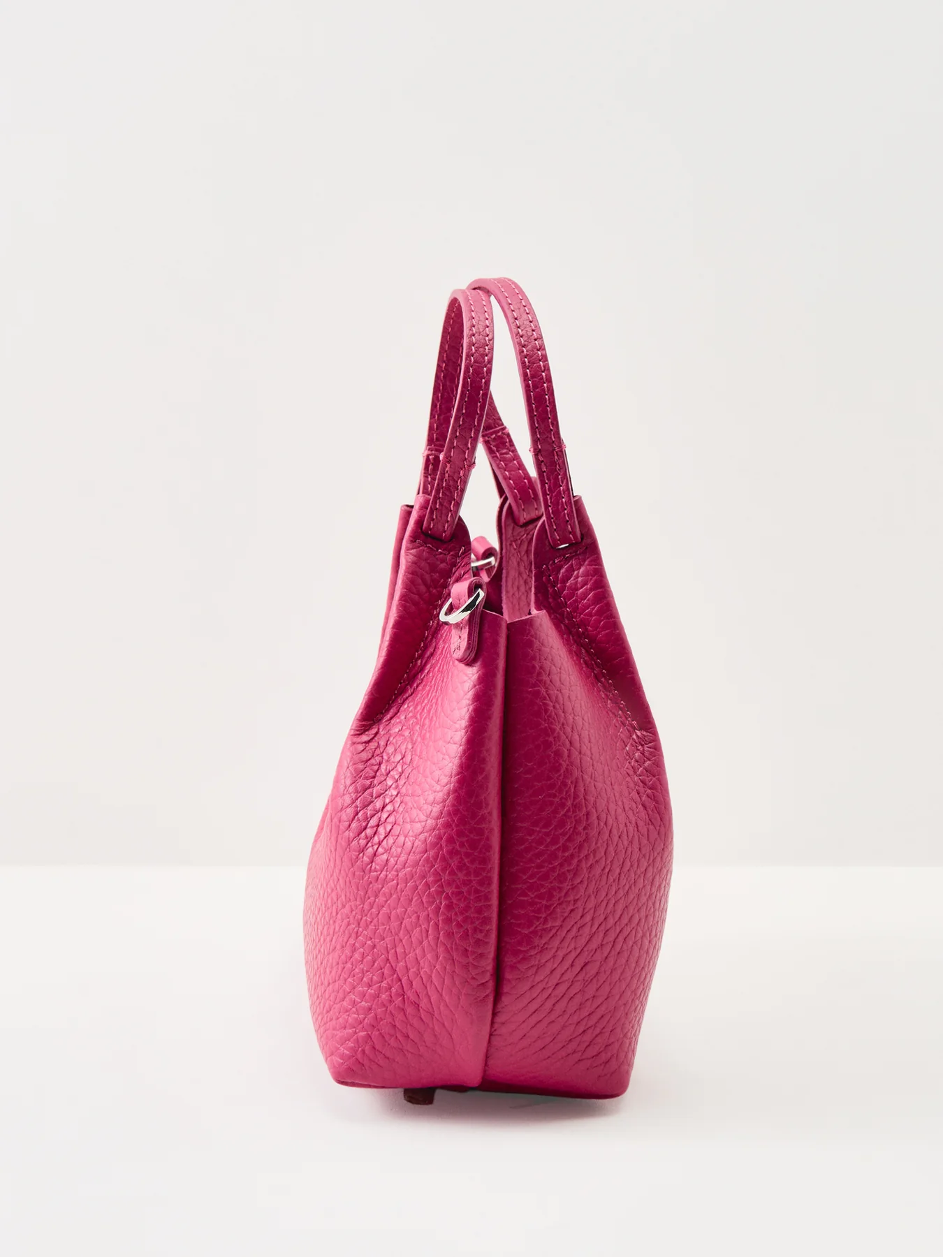Dua Small Leather Crossbody Bag Pink - Image 4