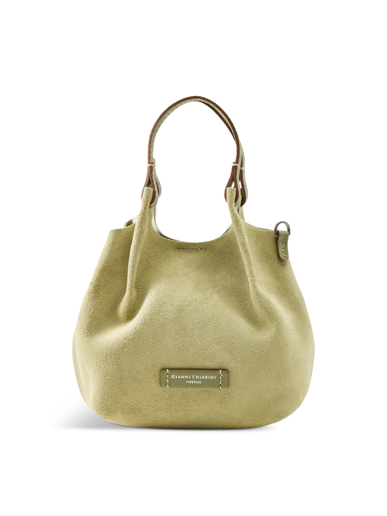 Dua S Suede Crossbody Bag Green