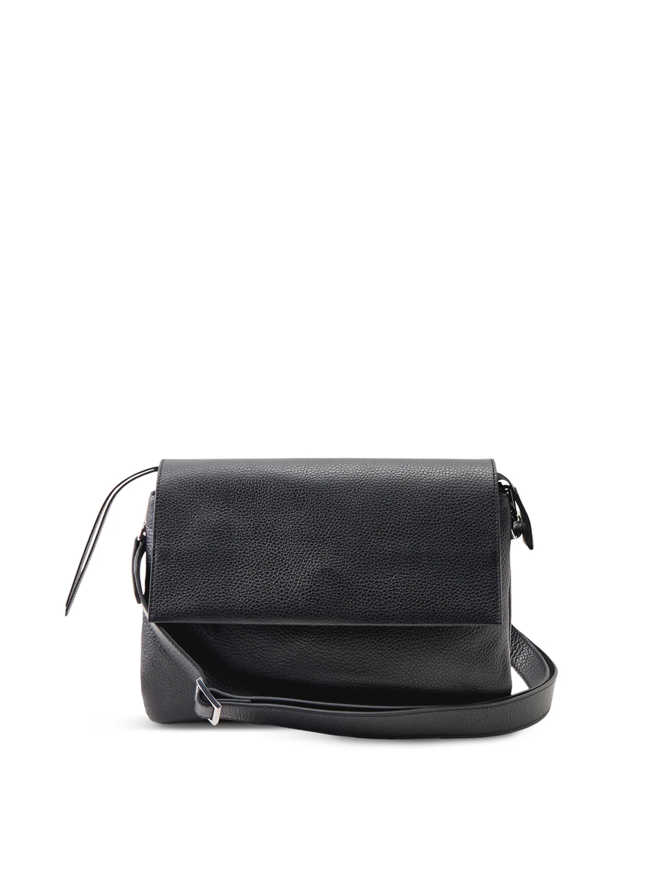 Three Large Crossbody Bag Black