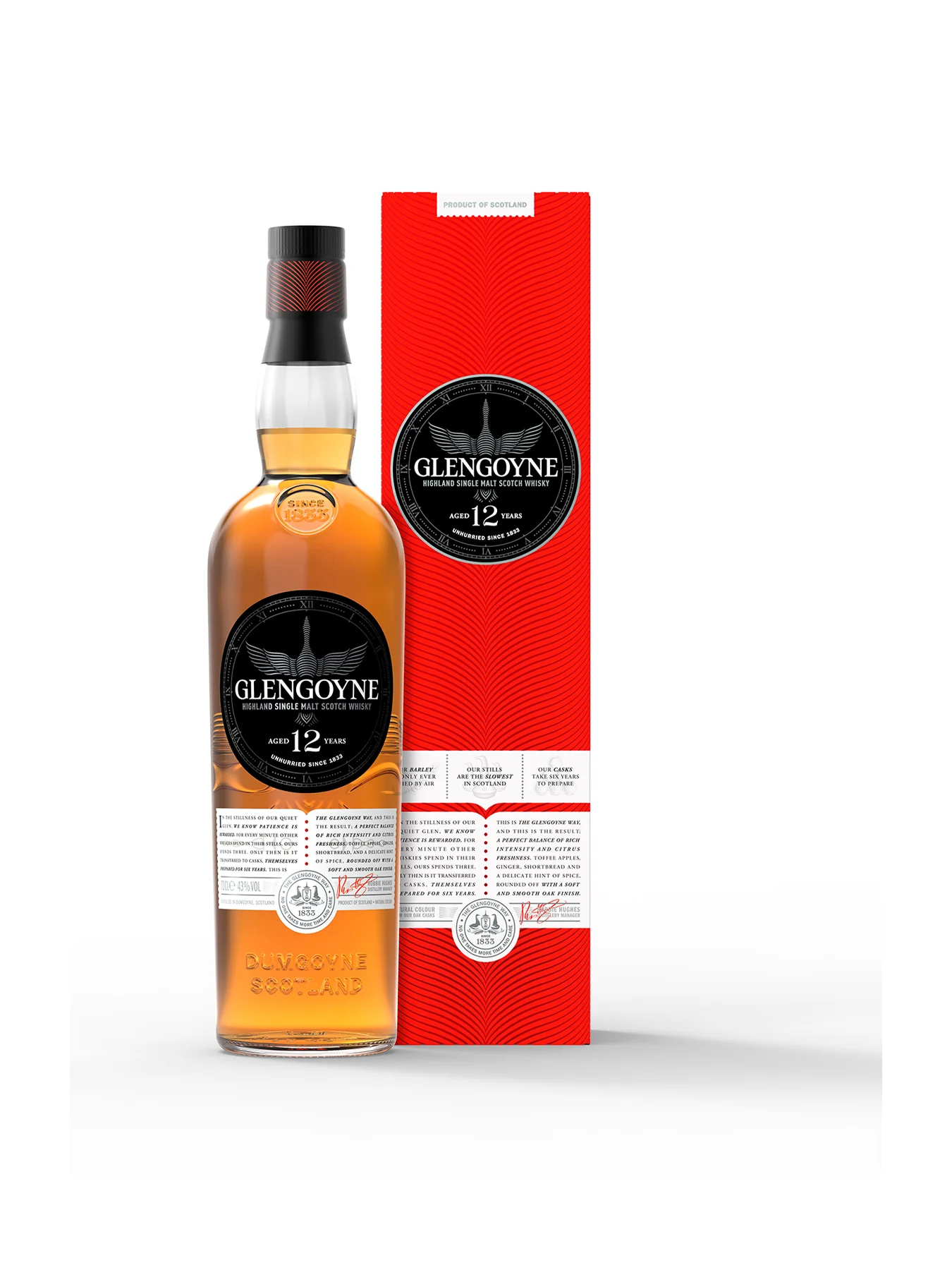 Glengoyne 12 Year Old Highland Single Malt Whisky - Image 2