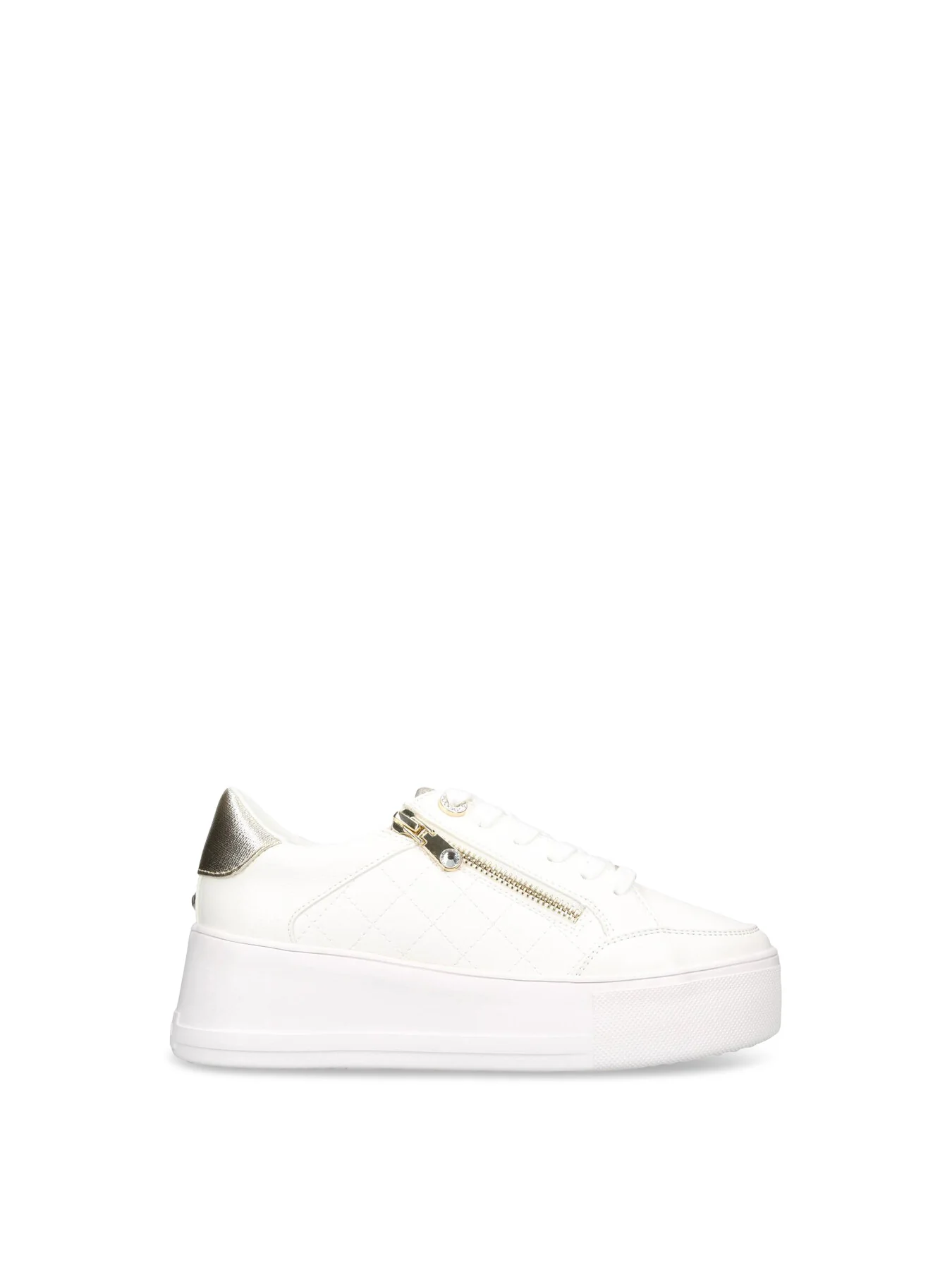 Jive Zip Trainers Gold Combination