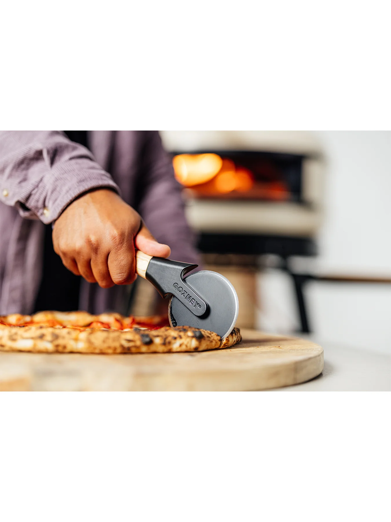 Pizza Cutter Stainless Steel - Image 2