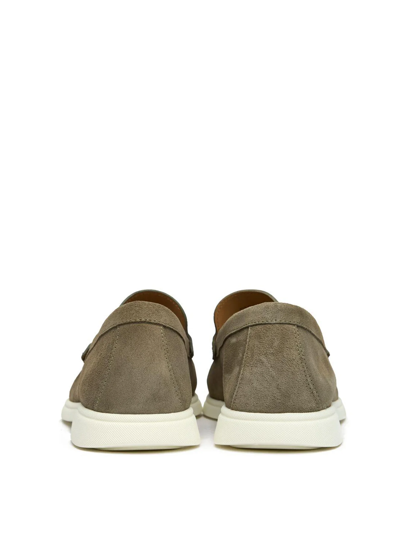 Sienne Leather Derby Shoes Khaki - Image 3