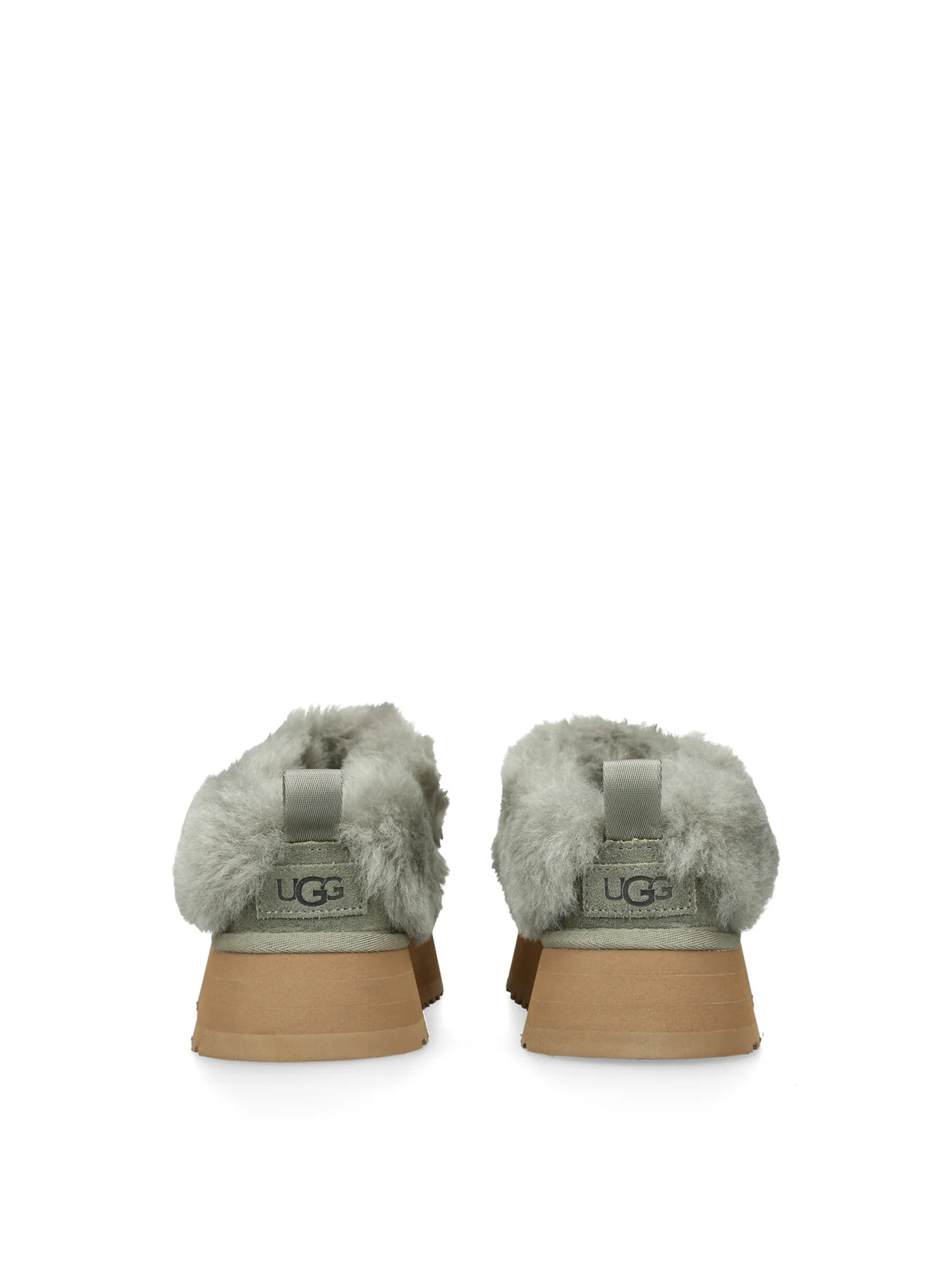 Womens Tazzelle Slippers Green - Image 3