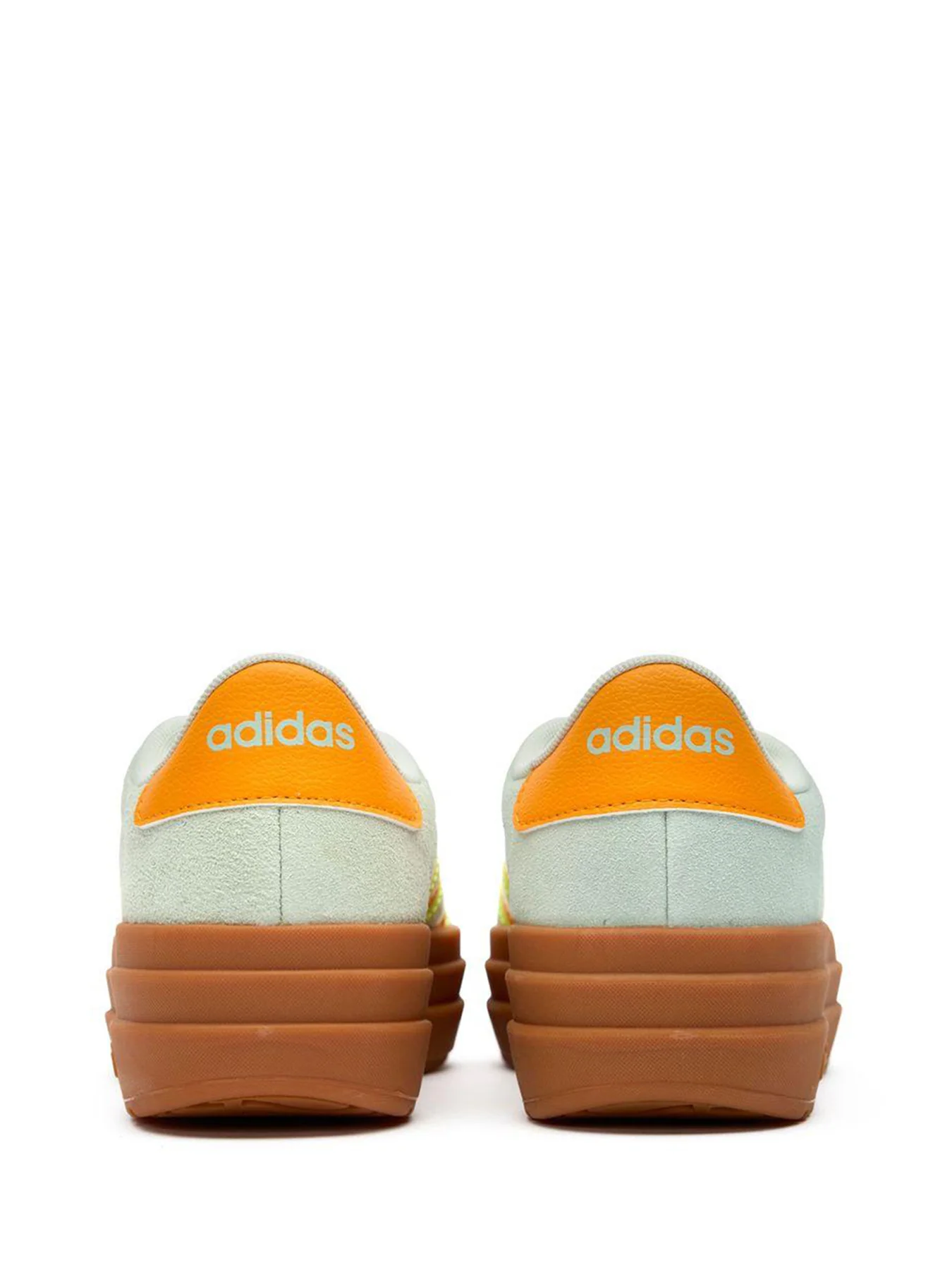 Court Bold Trainers Green Orange - Image 3