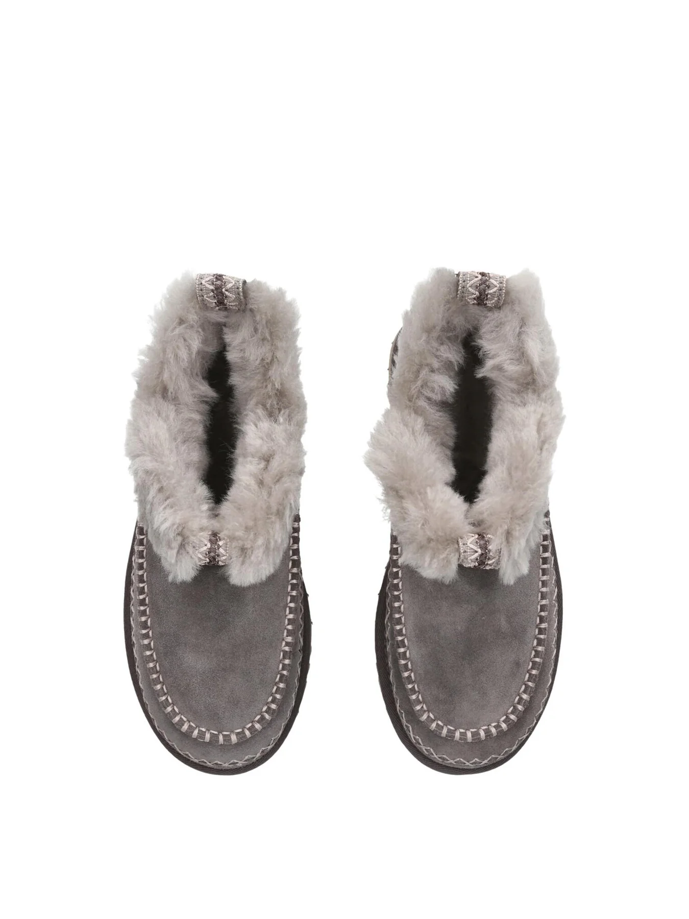 Womens Classic Ultra Mini Alpine Suede Ankle Boots - Image 2